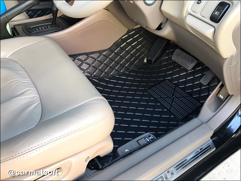 พรมปูพื้นรถยนต์ HONDA ACCORD G6 (1997-02) งูเห่า ลายไดมอนด์ ยางปูพื้นรถยนต์EVA เต็มคัน