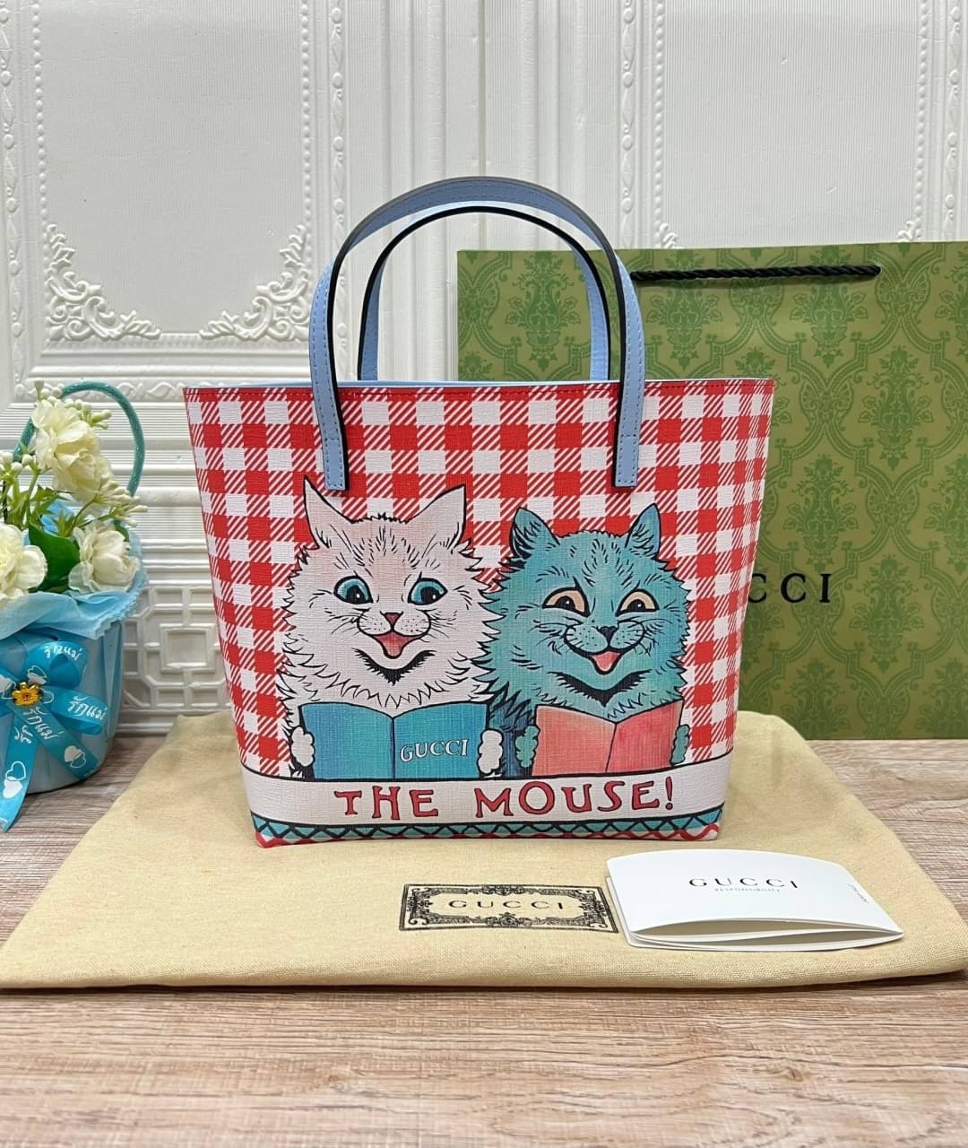 GUCCI Children's tote bag / Gucci kid tote / Gucci bag พร้อมส่งสต๊อกแน่น กับกระเป๋าโท้ทคิดท์ ไซส์น่ารักน่าใช้ ฮอตไม่หยุด เด็ดทุกดีไซน์ มีลายเข้าใหม่มากกว่าในรูปนะคะ