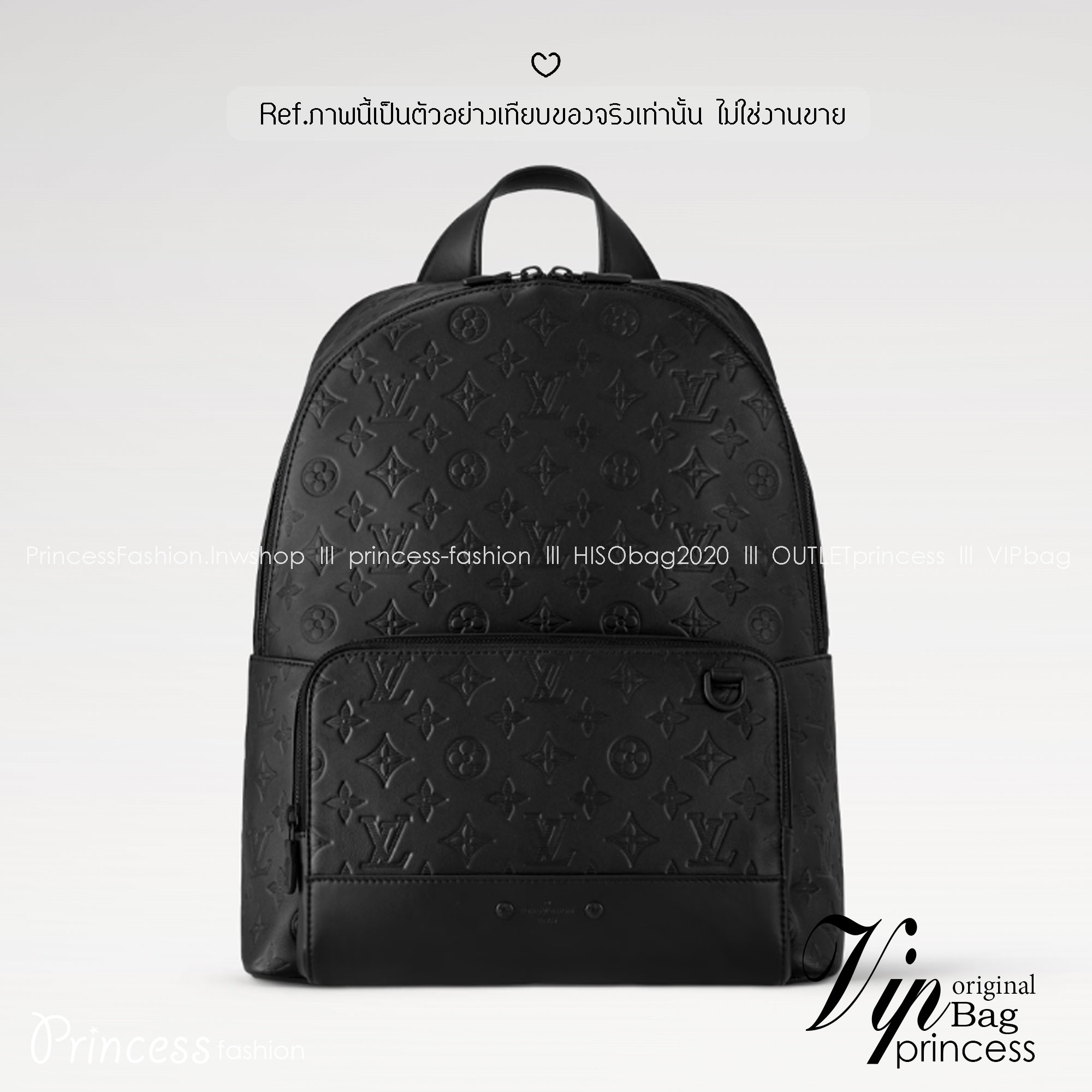 LV Racer Backpack กระเป๋าเป้สะพายหลัง รุ่นนี้สะท้อนถึงความสปอร์ตและเทห์ด้วยหนัง Monogram Shadow หนังแท้เนื้อนุ่มสีดำสง่างาม