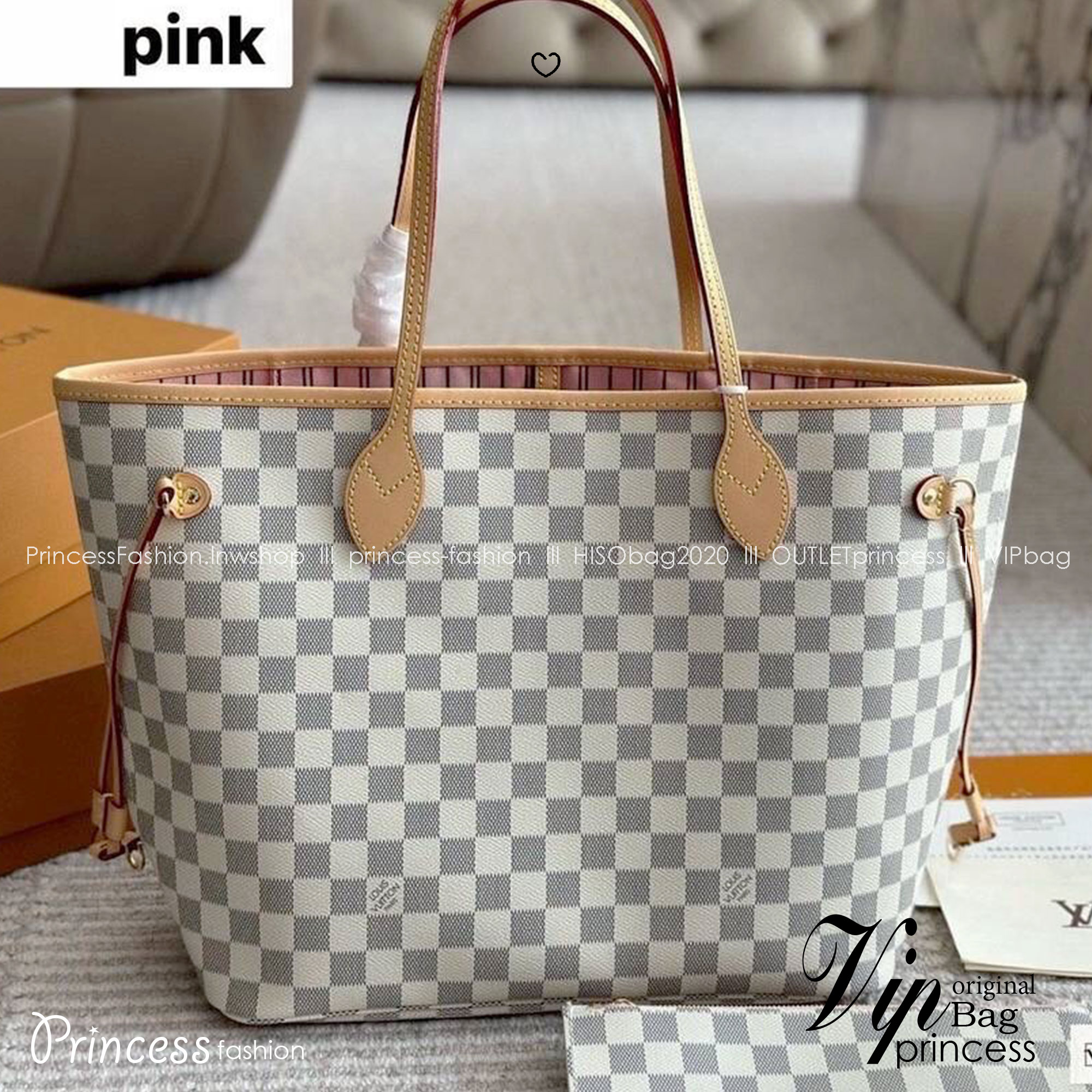 LV Neverfull MM bag กระเป๋าสะพายทรโท้ทใบใหญ่ ขนาดยอดนิยมจุของได้เยอะ มาพร้อมใบลูก สะพายไปเที่ยวต่างจังหวัดคือดีงามมากจ้า หรือจะสะพายไปทำงาน ไปต่างประเทศก็สะดวก ราคาสุดคุ้ม จับจองเป็นเจ้าของได้เลยตอนนี้จัด!!