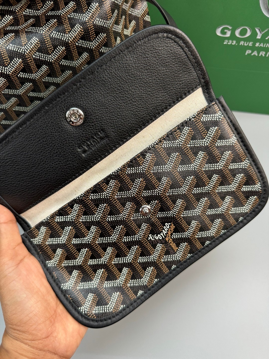 GOYARD Boheme Hobo Heart Shape Bag / GOYARD Tote Bag กระเป๋าทรงโท้ทใบใหญ่ หนังแท้สวยเป๊ะ เกรดท็อปออริ สลับแท้ 1:1 เกรดดีสุด ใช้ต่างประเทศได้ ผ่านทุก ตม.