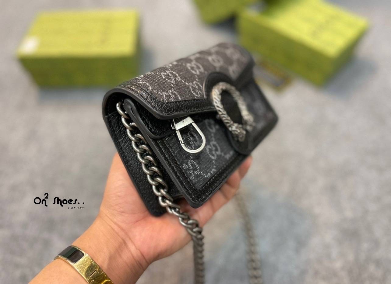 GUCCI Dionysus leather super mini bag / GG Dionysus Wallet พร้อมส่งที่ไทย งานสวยเลยค่า ขนาดกำลังน่ารัก อะไหล่สั่งผลิตเฉพาะรุ่น สะพายขึ้นไหล่คือสวยหรูเลยค่า