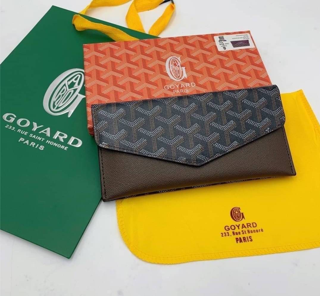 GOYARD Long Wallet Matignon GM กระเป๋าสตางค์ใบยาว พร้อมกล่อง งานสวยหรูน่าใช้ อีกรุ่นที่ยอดขายไม่เคยตก 🤑🤑 ใบจริงดูผู้ดี ดูแพง!!