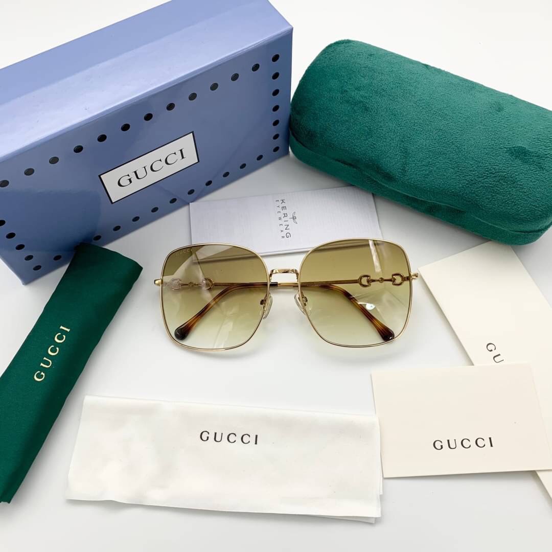 GUCCI SUNGLASSES แว่นตากันแดดชาแนล เกรดออริจินอล 1:1 งานสวยสุด คุณภาพดี Hi-quality กันแดดเต็มประสิทธิภาพ UV protection ภาพถ่ายจากสินค้าจริง