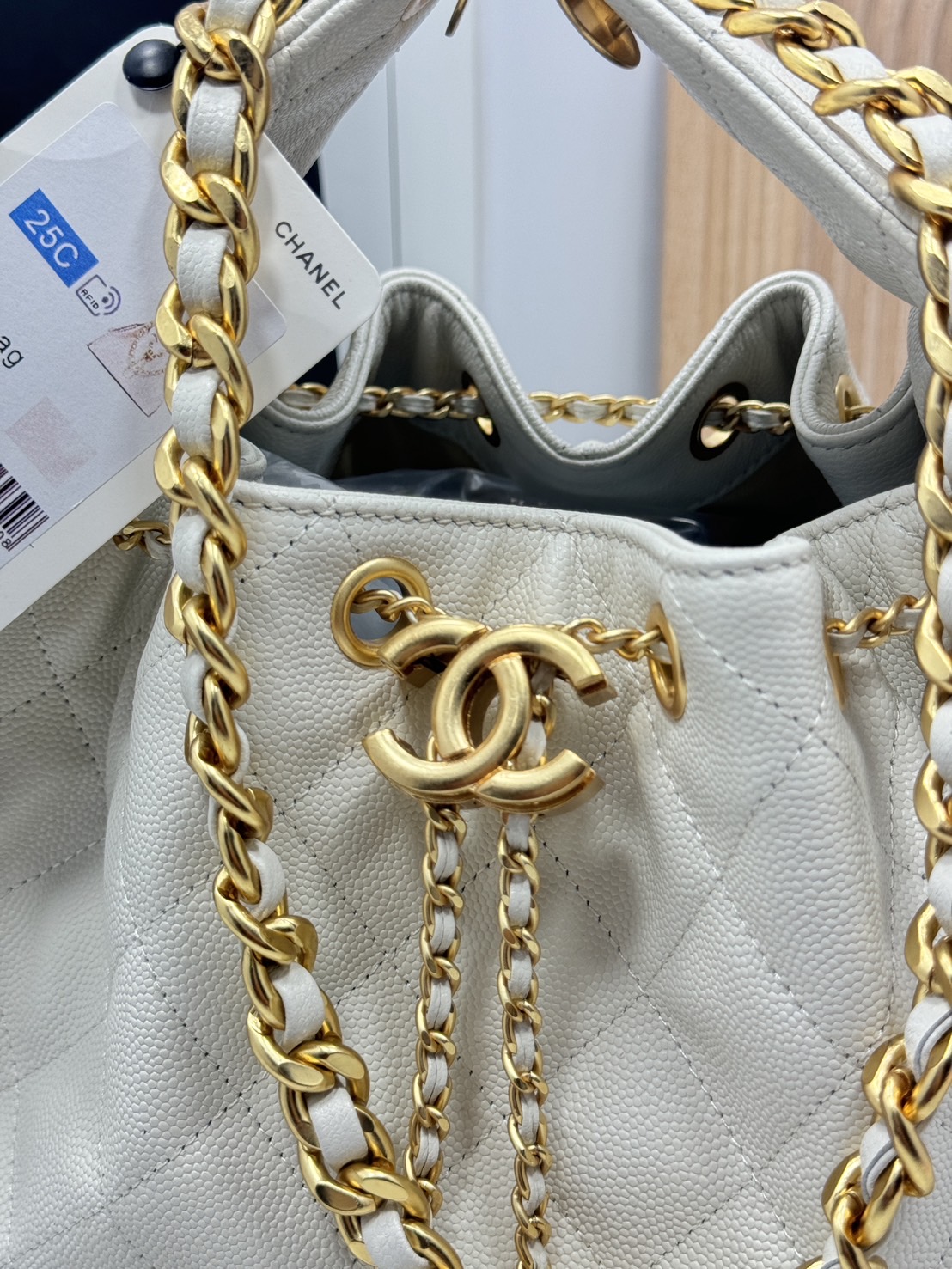 11 สี ORI หนังแท้ | 25cm CHANEL 25 Small Handbag Spring-Summer 2025 กระเป๋าสะพายรุ่นใหม่สุดฮอตแห่งปี ที่สุดแห่งความไอคอนิก