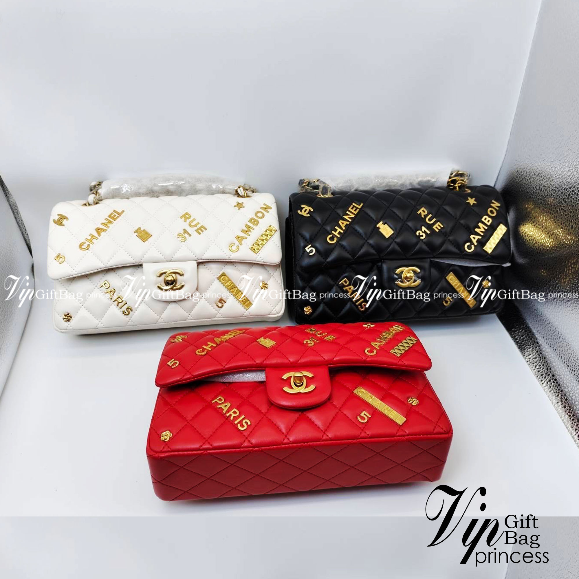 CHANEL 21S Lucky Charm Classic Flap Bag / Chanel 2021 Classic Medium Lucky Charm กระเป๋าสะพายรุ่นพิเศษ ซีซั่นคลาสสิก 21S พร้อมส่งที่ไทย ภาพถ่ายจากงานขายจริง ใช้งานต่างประเทศได้