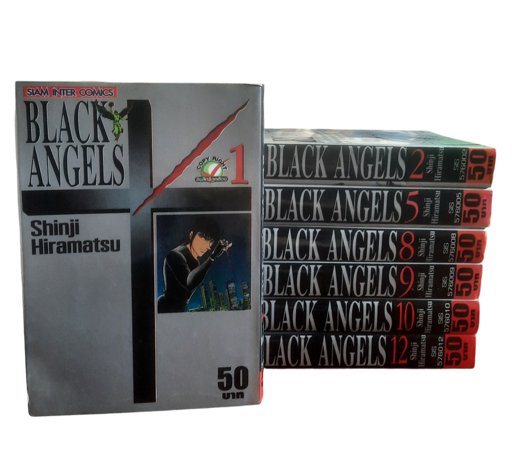 BLACK ANGELS ชุด เล่ม 1,2,5,8,9,10,12 (สภาพสะสม)***สินค้าหมด***