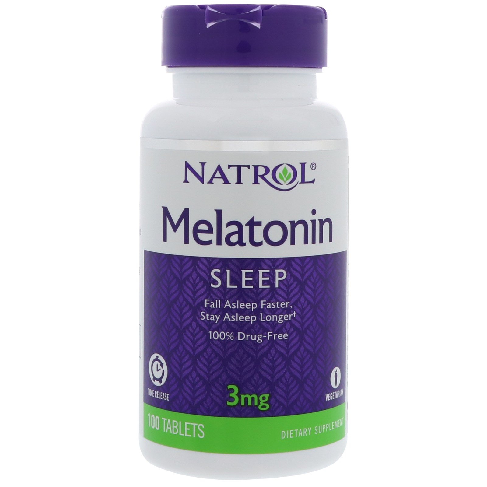 (Pre-order) Natrol Melatonin Timed Release 3 mg 100 Tablets