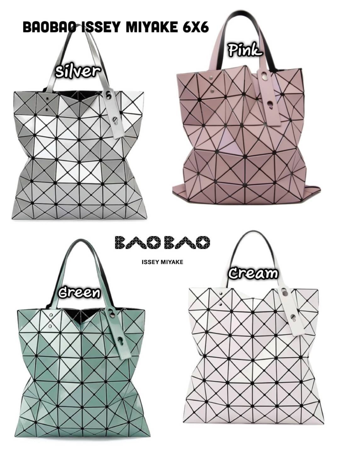 Baobao Issey Miyake 6x6 กระเป๋า Tote รุ่นนี้ถือว่าเป็นกระเป๋า Tote ไซส์กลางที่เหมาะกับการพกพาสิ่งของที่จำเป็นในทุก ๆ วัน มาพร้อมสายที่สามารถปรับได้ทั้งสองสาย และมีช่องใส่ของช่องเล็กด้านใน 1 ช่อง จุของได้เยอะแถมยังทนทาน ใช้เป็น Everyday Bag ได้เลยคะ พกพาสะ