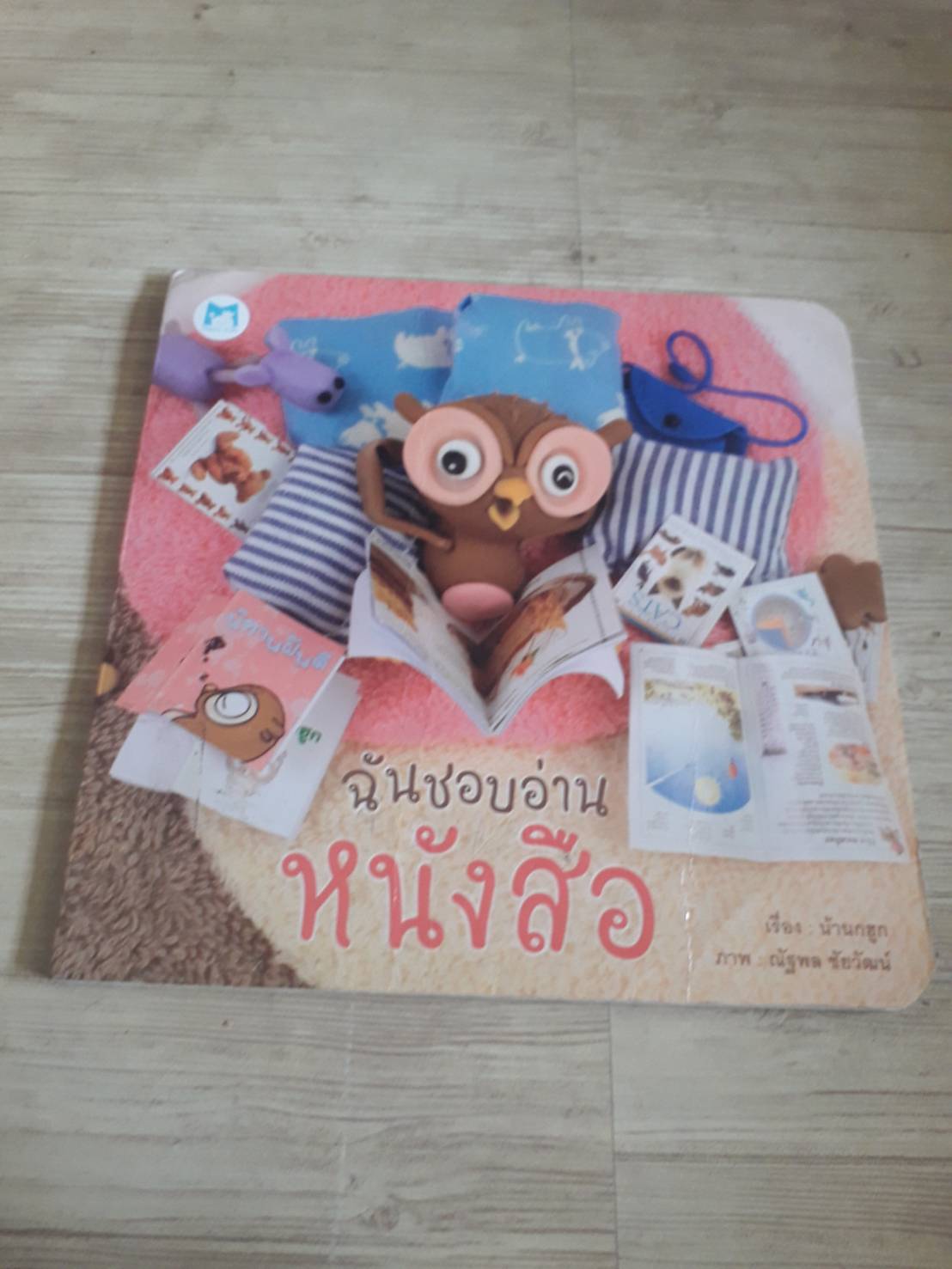 ฉันชอบอ่านหนังสือ น้านกฮูก เรื่อง ณัฐพล ชัยวัฒน์ ภาพ***สินค้าหมด***