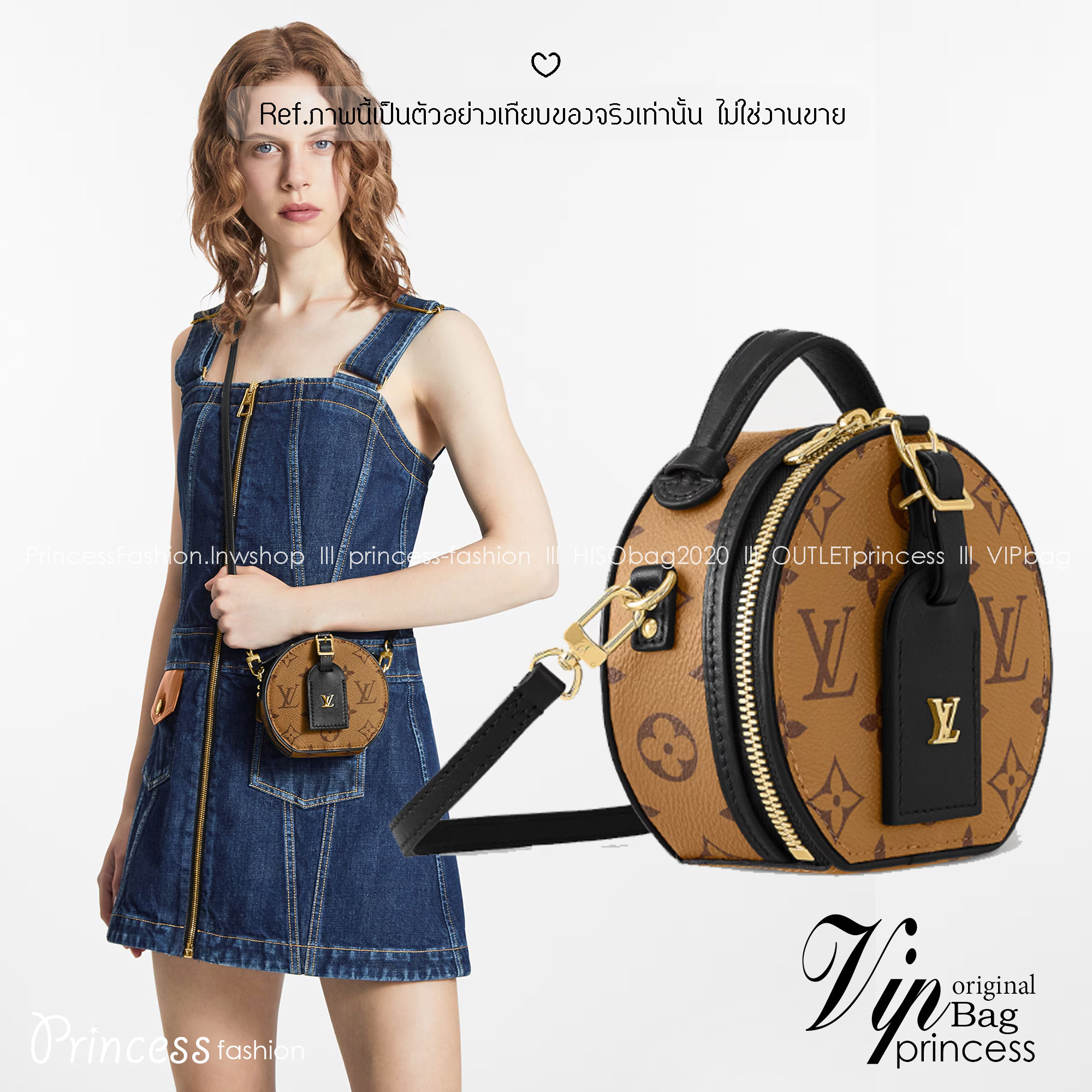 สลับแท้ Top ORI | LV Mini Boite Chapeau / lvpetite กระเป๋าคาดเอว พร้อมสายสะพายข้างได้ หนังแคนวาสแท้ เกรดดีสุด 🤍 เกรดเทพออริจินอล สลับแท้ 1:1 ภาพถ่ายจากงานขายจริง ใช้งานต่างประเทศได้