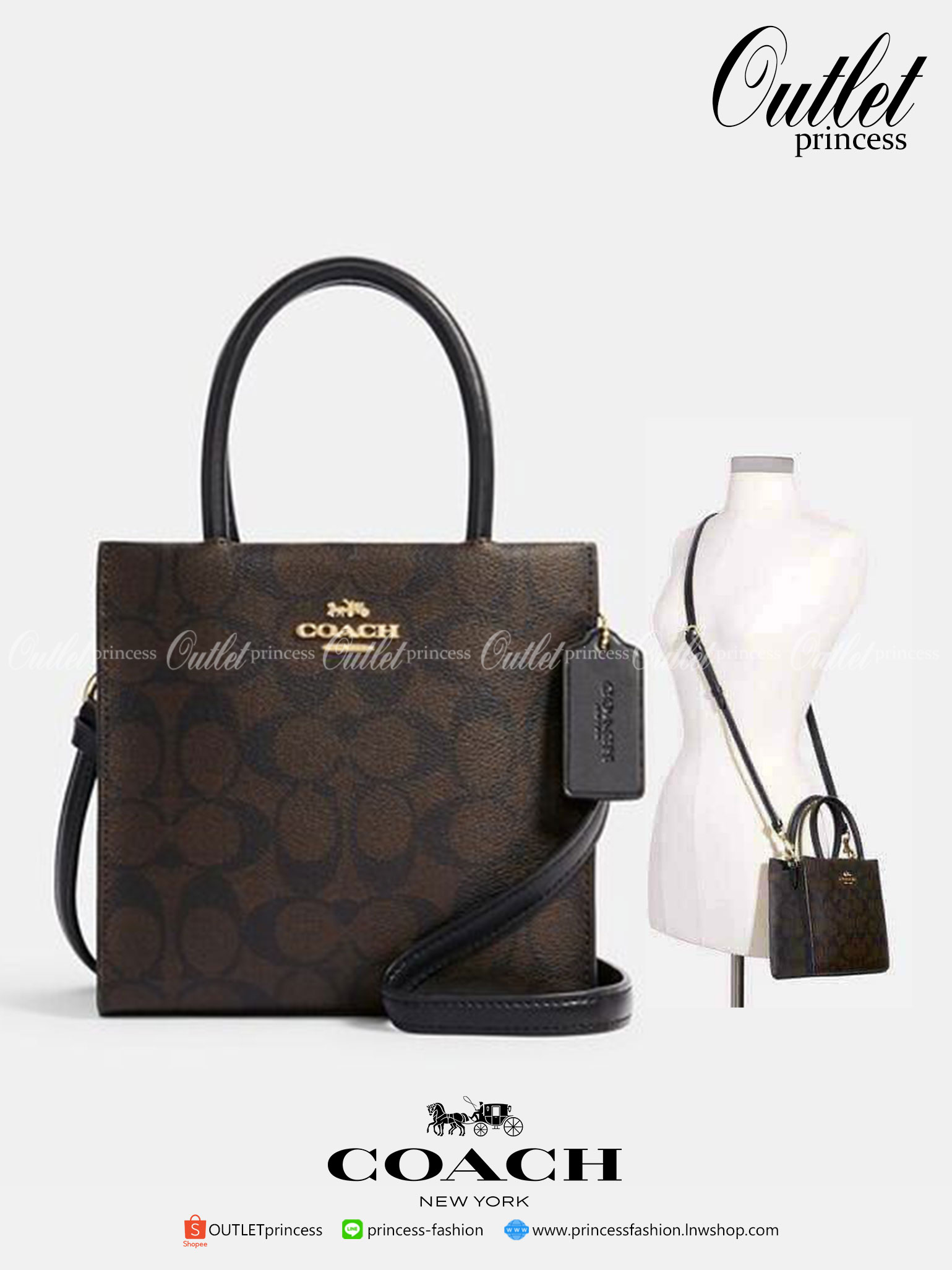 COACH MINI CALLY CROSSBODY IN SIGNATURE (COACH 5693)🌹>>>คว้าไว้ให้ทันนะเออ อย่าปล่อยให้หลุดมือไปเด็ดขาด