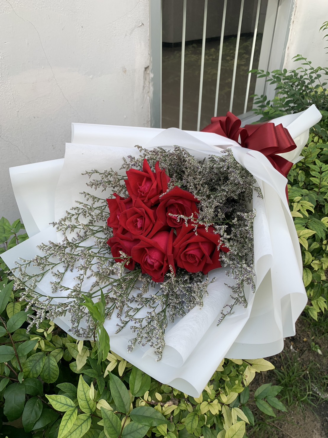 ช่อกุหลาบแดง