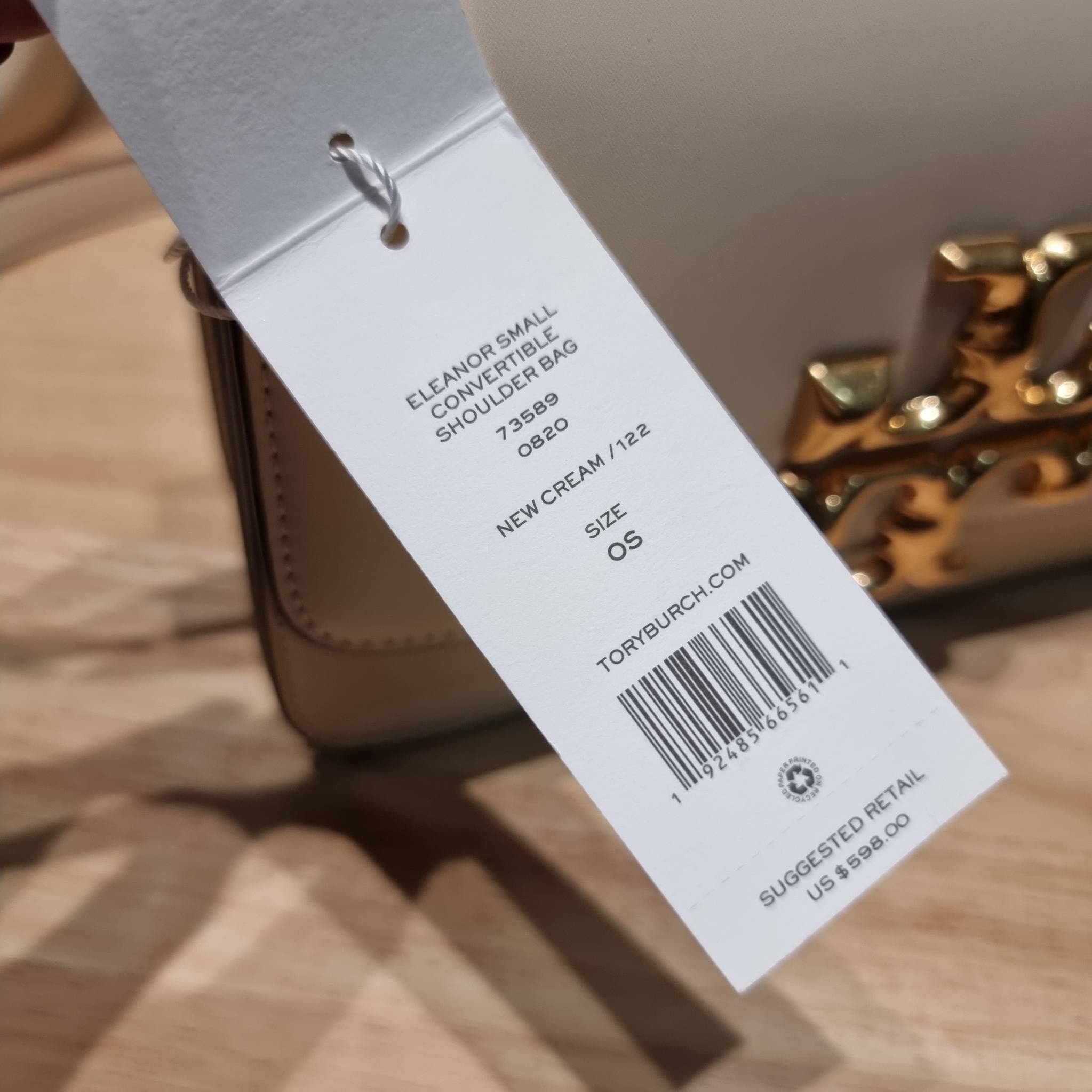 Tory Burch Bag / TORY BURCH ELEANOR CONVERTIBLE SHOULDER BAG รุ่นยอดนิยม กับไซส์ใหม่ ใหญ่จุคุ้ม! กระเป๋าสะพายข้าง ดีไซน์อยู่ทรง เรียบหรู! ผู้ดีกว่าใคร