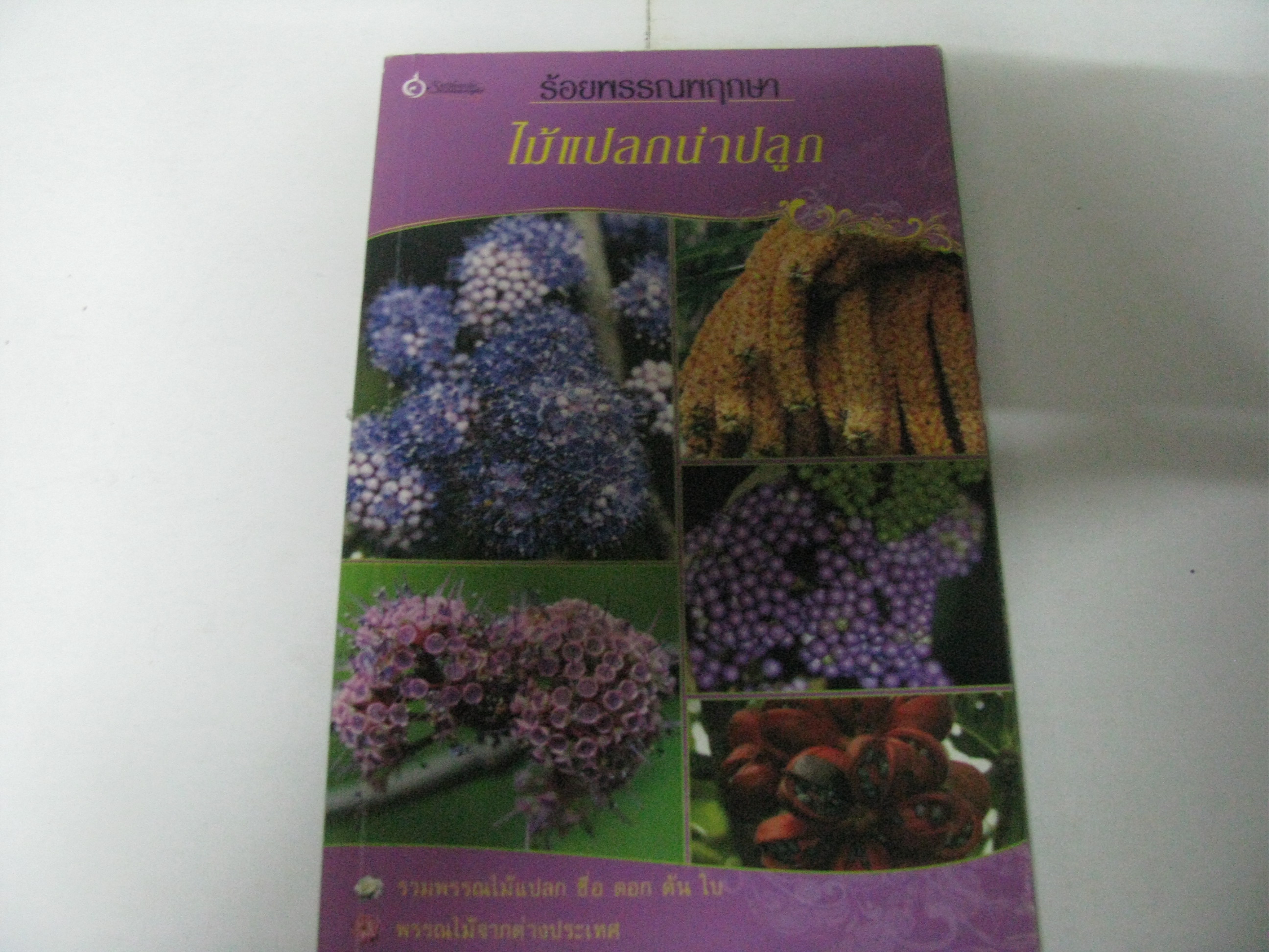 ไม้แปลกน่าปลูก เศรษฐมันตร์ กาญจนกุล เขียน***สินค้าหมด***