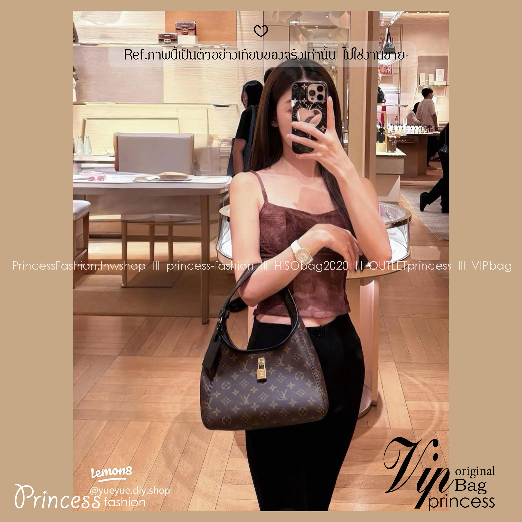 LV The Drop PM กระเป๋าสะพายทรงโฮโบหูจับในตัว ยกให้เป็นเจ้าต้าวน่าร้ากกกก! ที่ใครเห็นต้องเป็นคลั่งรัก คลาสสิค ผู้ดี หรูหราได้ทุกลุค ทุกสไตล์