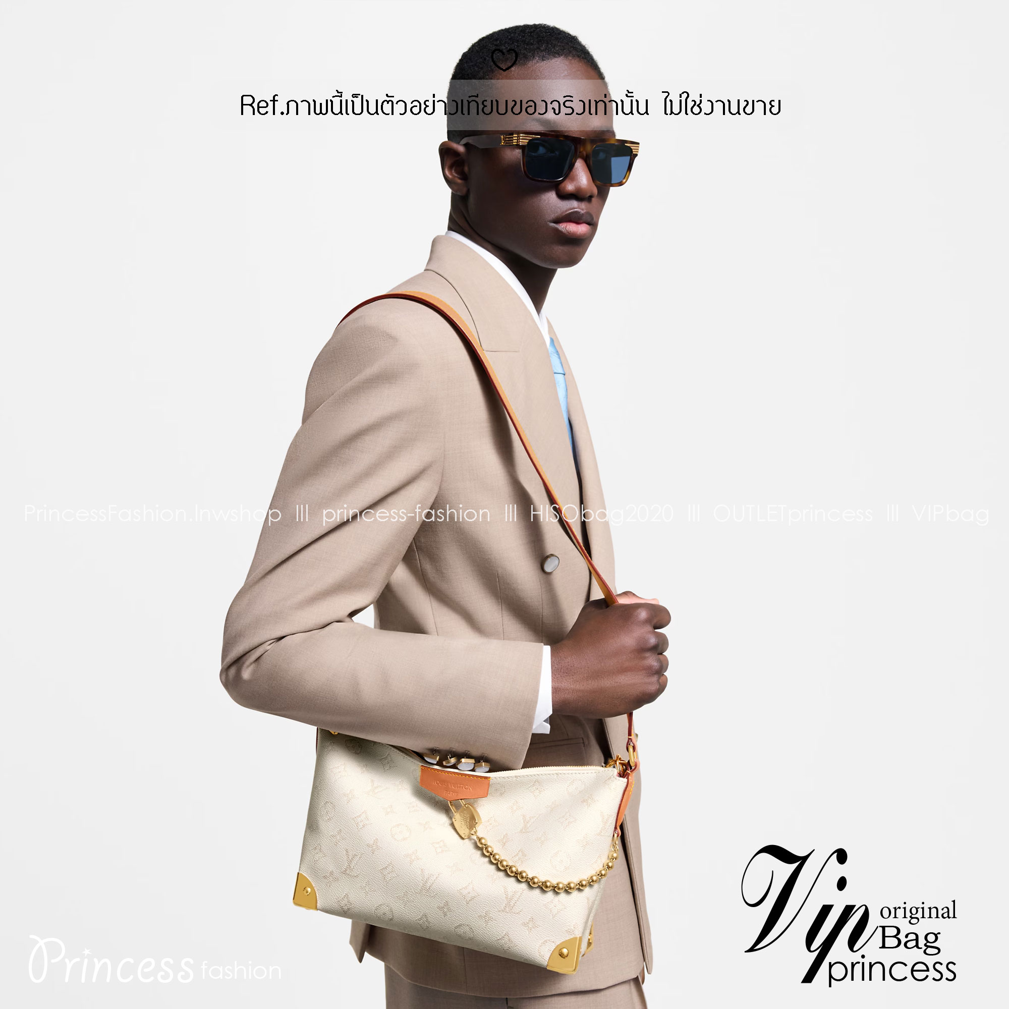 ORI หนังแท้ | LV Bobo Trunk bag Monogram Heritage Canvas / LV Hobob Bag กระเป๋าถือ กระเป๋าสะพายทรงโฮโบ ไอเท็มใหม่ล่าสุดจากตระกูล Trunk รังสรรค์จาก Monogram Heritage แคนวาส มุมกระเป๋าที่ได้แรงบันดาลใจจากทรังก์