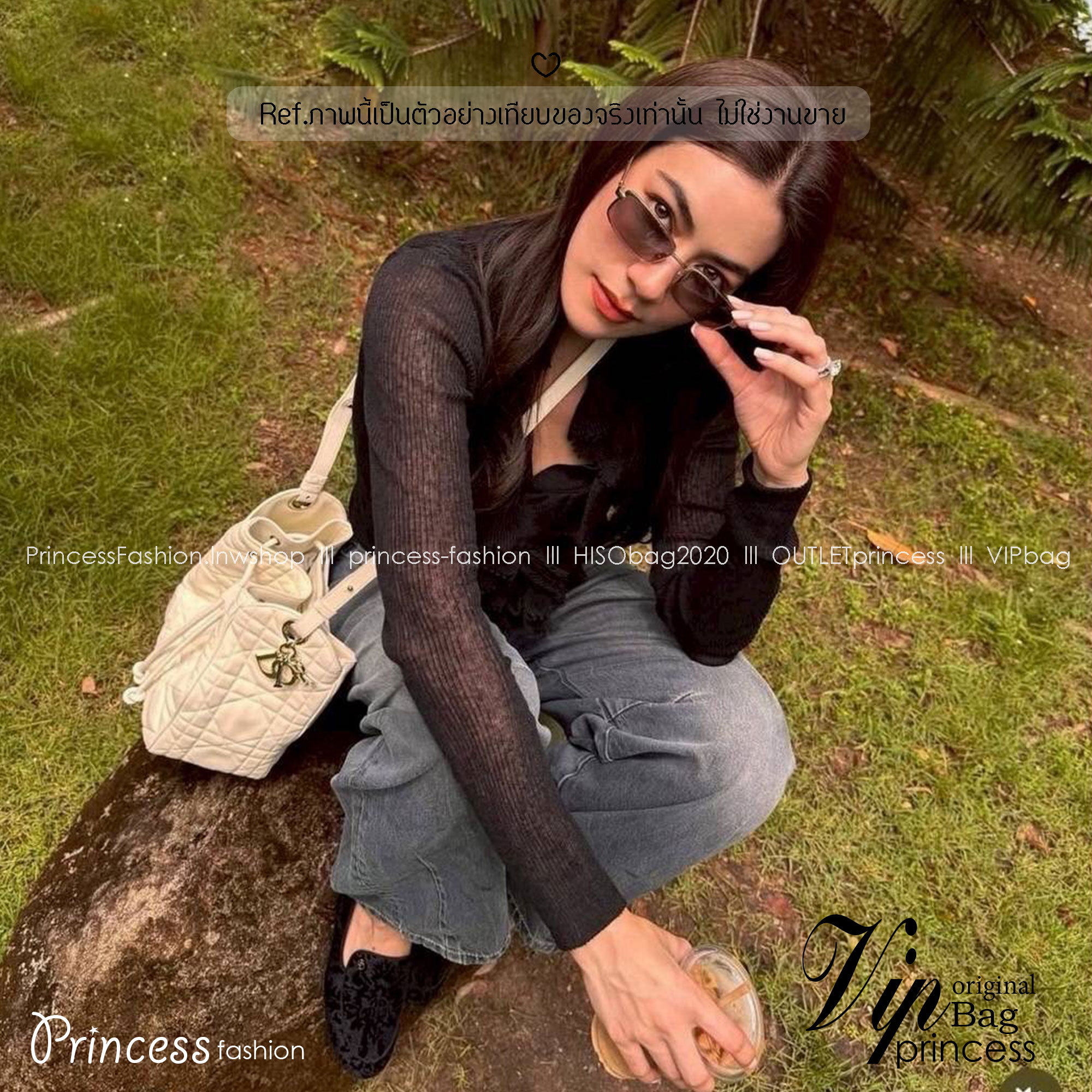 Dior Medium D-Motion Bag กระเป๋าสะพายทรงบัคเก็ต โดดเด่นด้วยดีไซน์ทรงถังทันสมัยเรียบง่ายใช้งานได้จริง เย็บตะเข็บแบบ Macrocannage นุ่มนวล