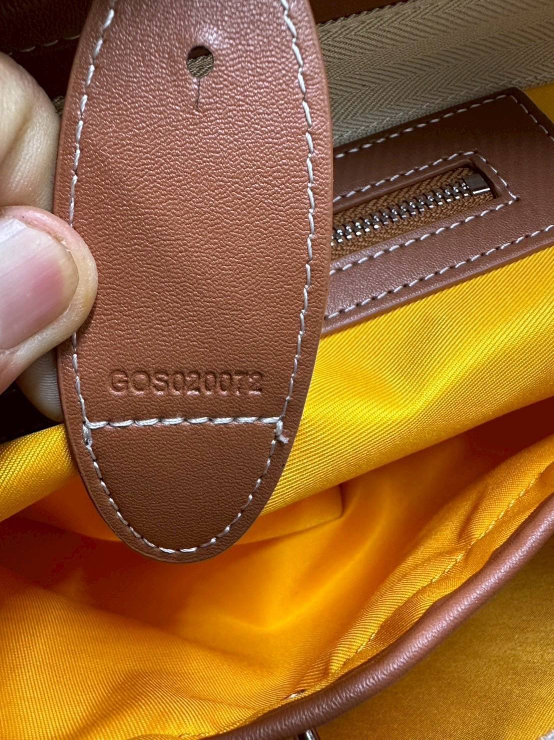 7 สี ORI หนังแท้ | GOYARD Goyardine Sac Marie Galante 35cm / Goyard Tote Bag กระเป๋าสะพายทรงโท้ท พร้อมหูจับใช้งานง่าย ภายในโล่งกว้าง หรูหราลงตัว