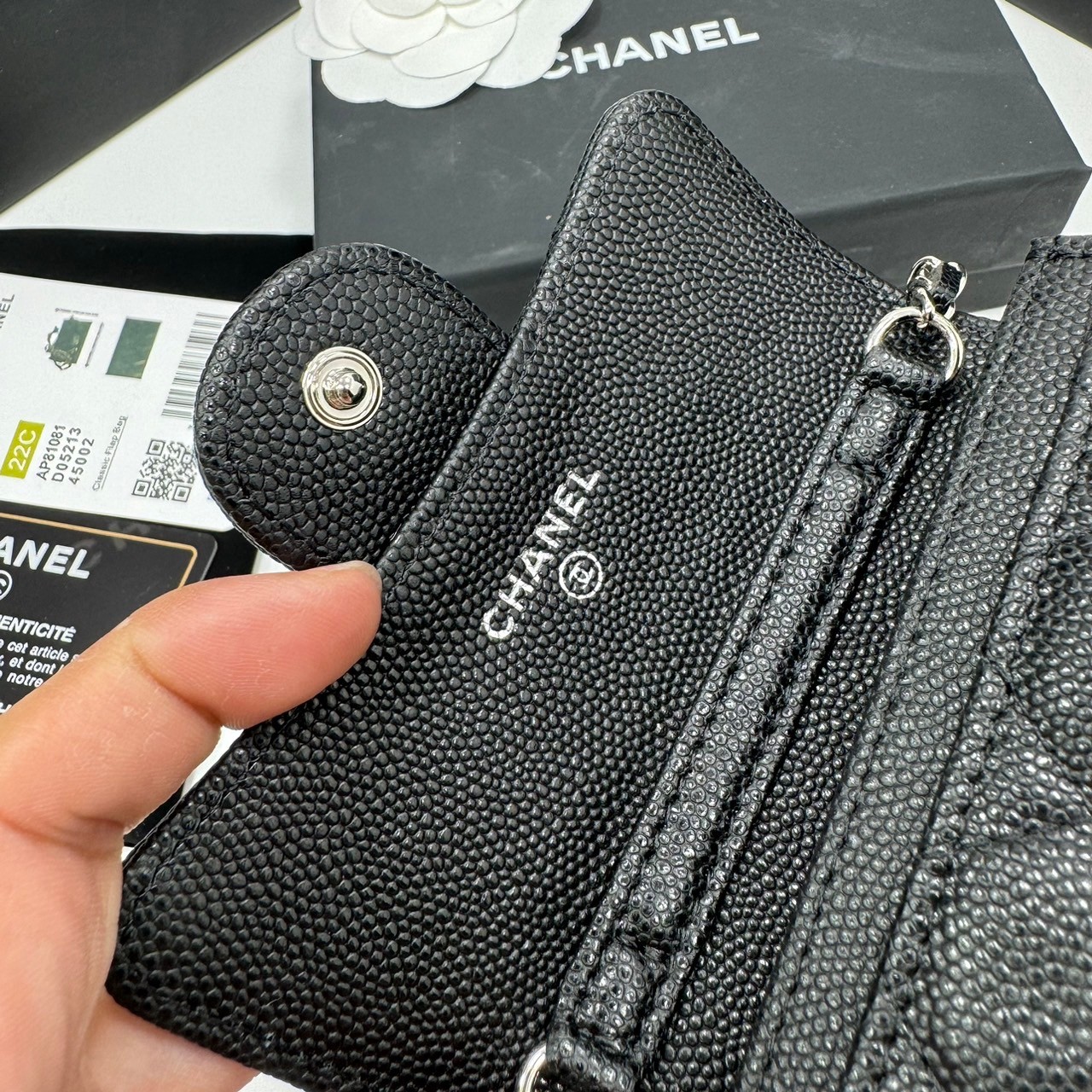 CHANEL mini wallet on chain crossbody กระเป๋าสตางค์พร้อมสายสะพายไซส์มินิ เกรดออริ 1:1 ใช้งานต่างประเทศได้ ภาพถ่ายจากงานขายจริง