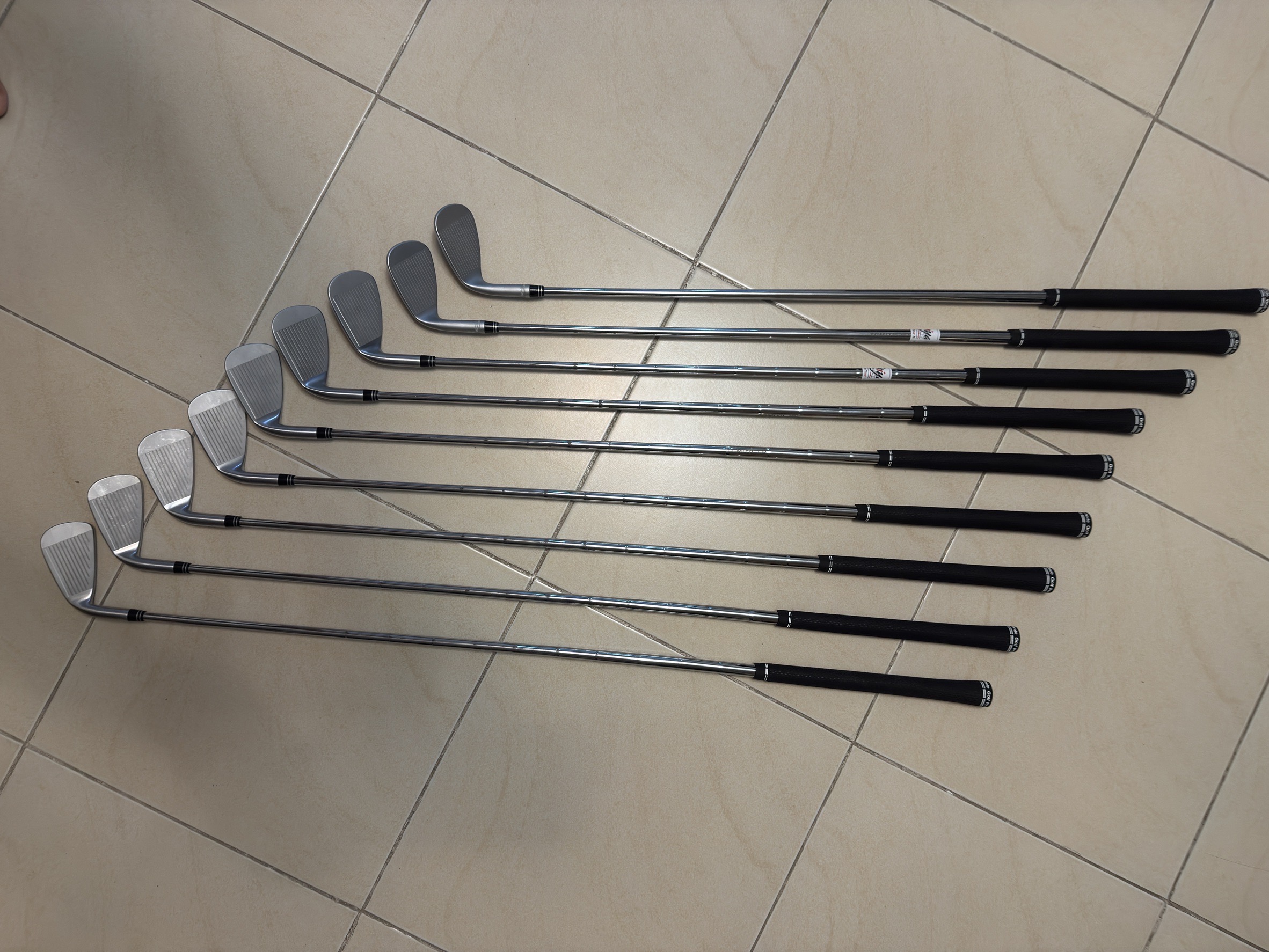 PXG 0311 XP GEN7 IRON SET 5-PW , GW , PXG 0311 SUGAR DADDY III MILLED 50* , 56* - STEEL SHAFT FLEX S