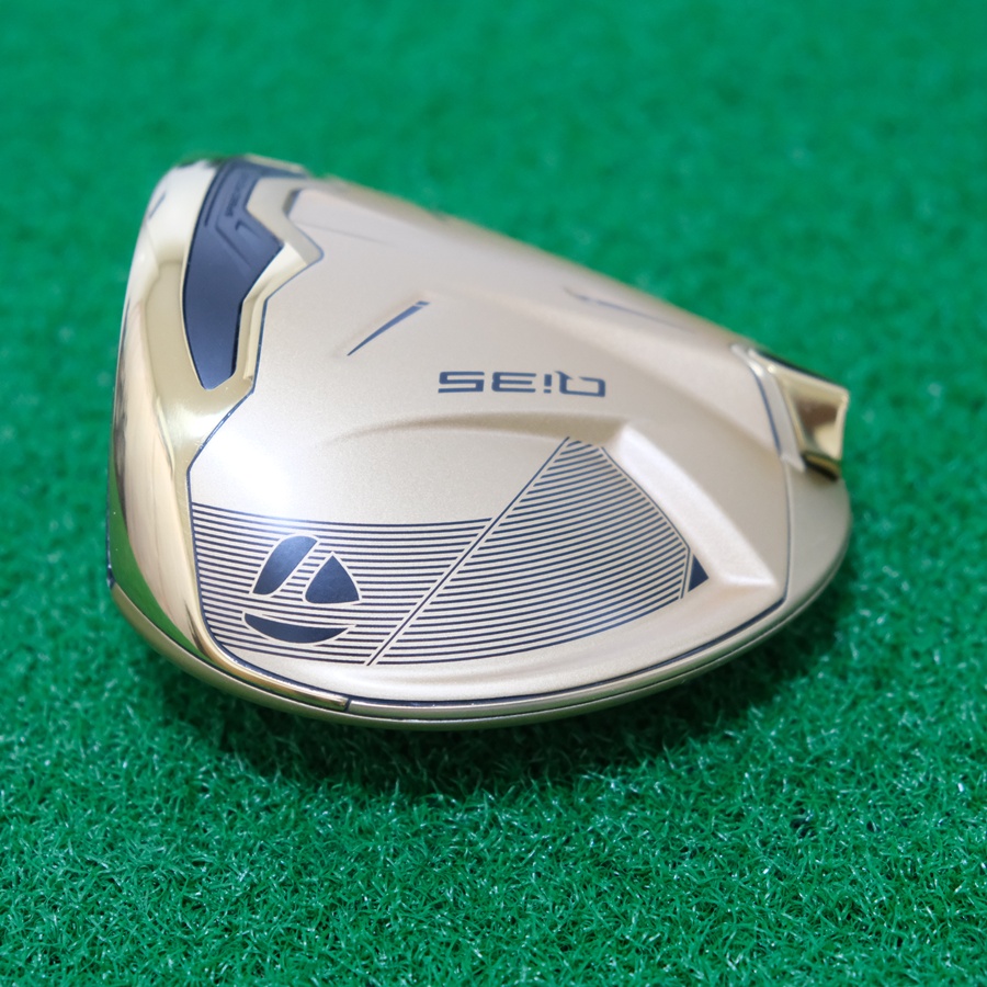 2025 TAYLORMADE QI35 MAX DESIGNER SERIES MATTE GOLD 9.0* DRIVER - HEAD ONLY