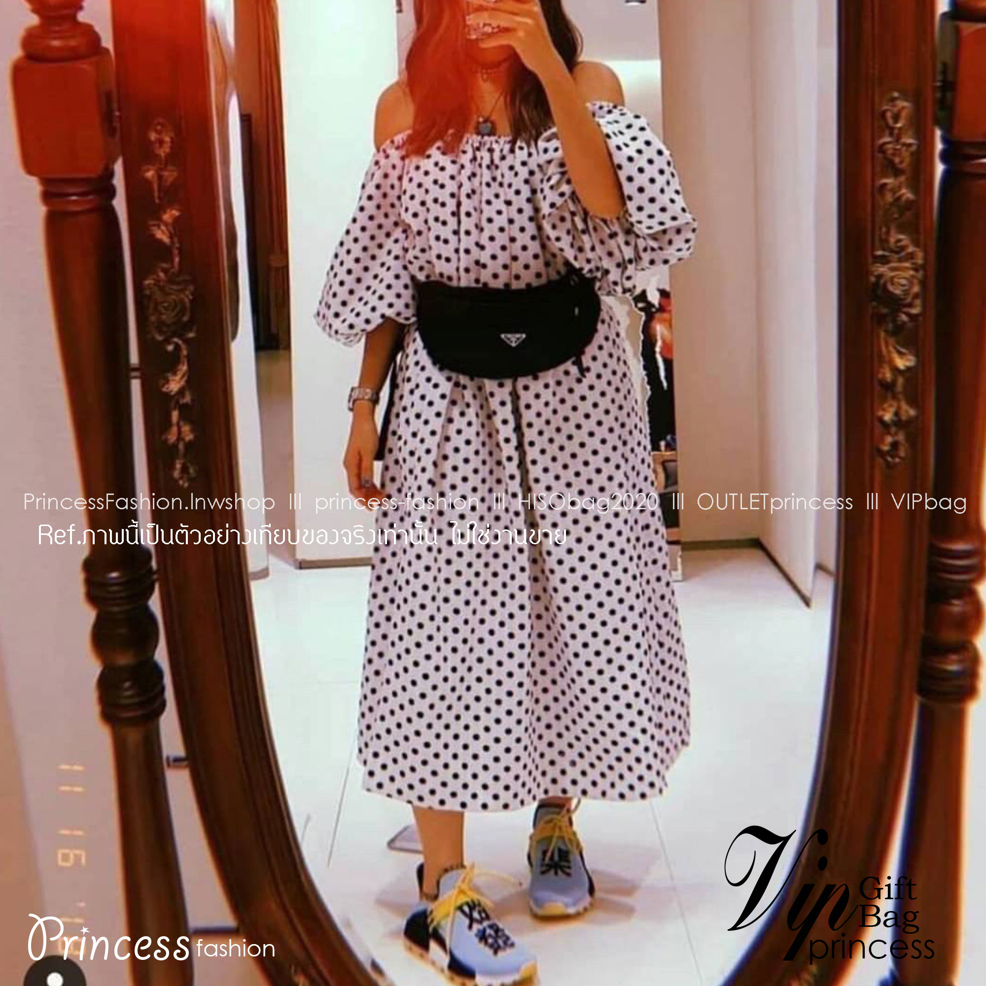 Prada Nylon Belt Bag รุ่นยอดฮิต! กระเป๋าคาดอก น้ำหนักเบา ดีไซน์เป็นเอกลักษณ์ เหมาะกับสายStreet มากๆค่ะ ทรงสาย จุของได้เยอะ ด้านหน้าประดับมีป้ายโลหะโลโก้แบรนด์