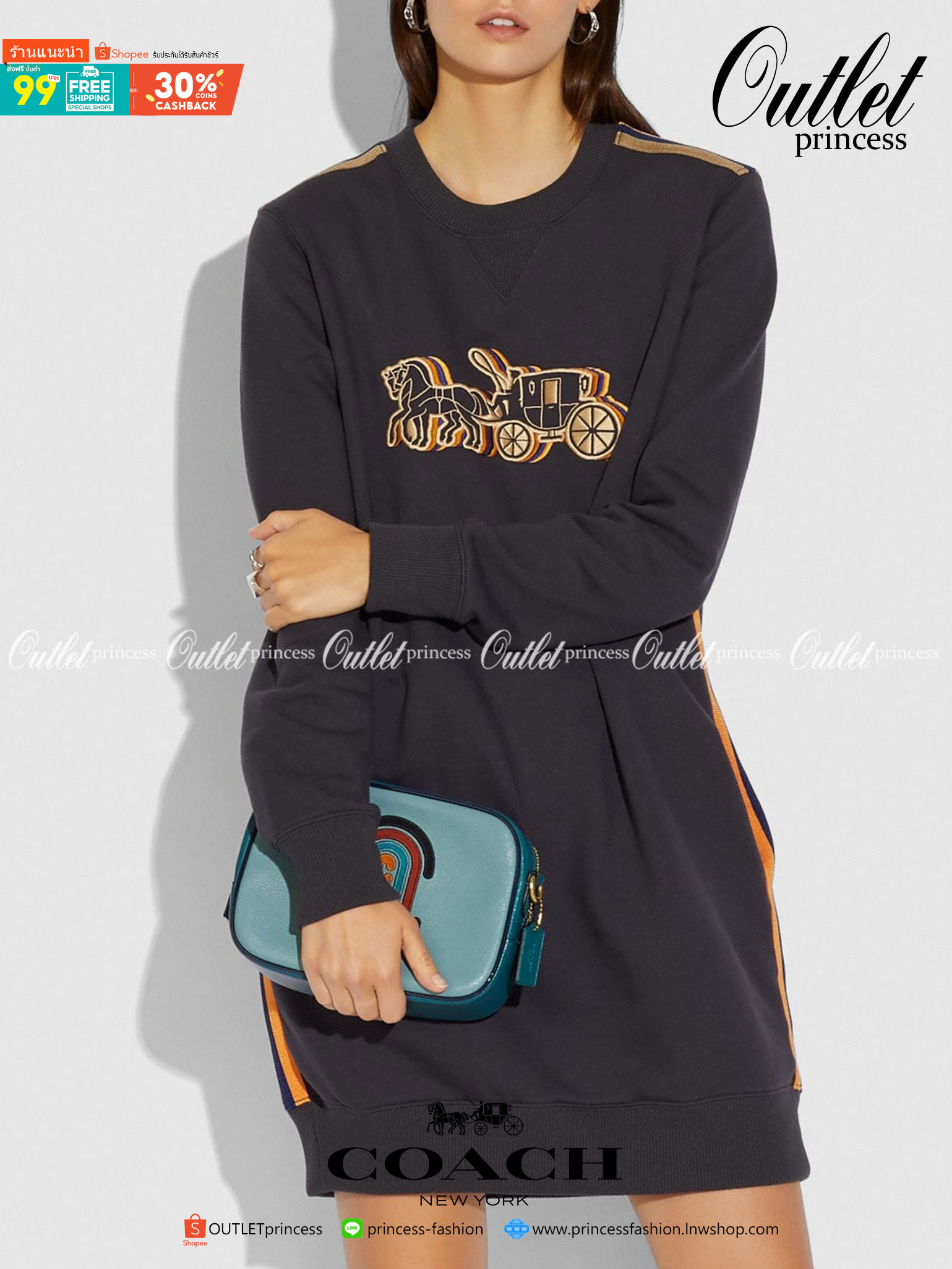 OUTLET 】COACH Camera Bag In Colorblock With Coach Patch (COACH F79278) 🍁หายากมากๆแล้วรุ่นนี้**จะถือ หรือสะพาย ได้ตามใจสั่ง //วัสดุหนังแท้เต็มใบ คุณภาพหนังดีมากๆ ปักโลโกตัวC ด้านหน้า ดูดีแบบไม่ซ้ำใคร //มาพร้อมสายสะพาย 2 สาย >>สายหนัง และสายสป