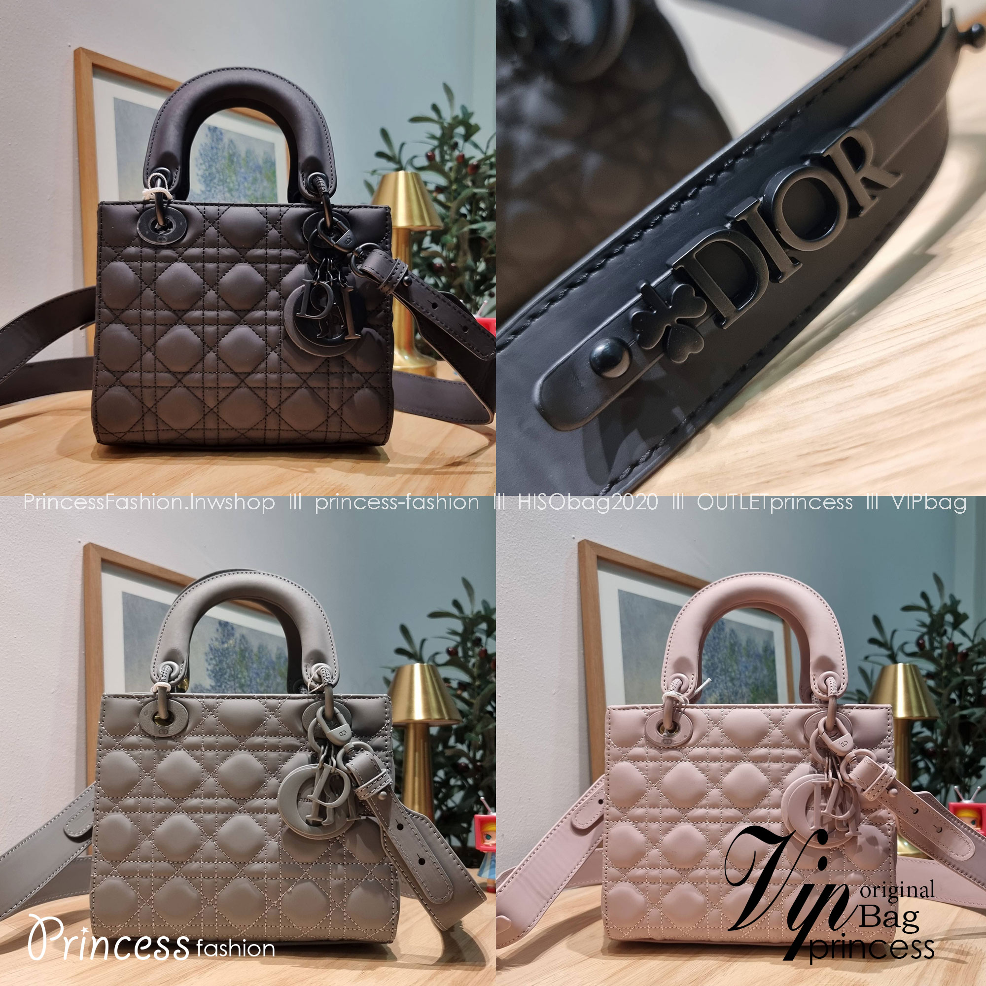 SMALL LADY DIOR MY ABCDIOR BAG Ultramatte Cannage Calfskin / CD LADY ULTRAMATTE BAG พร้อมส่ง กระเป๋าสะพายข้าง ดีไซน์เรียบง่าย แต่แฝงไปด้วยความหรูหรา ทรงกล่องคลาสสิค โดดเด่นด้วยพวงกุญแจอะไหล่สีเดียวกับตัวกระเป๋า ผิวแมทท์ ลายเส้นซ้อนทับสวยงาม