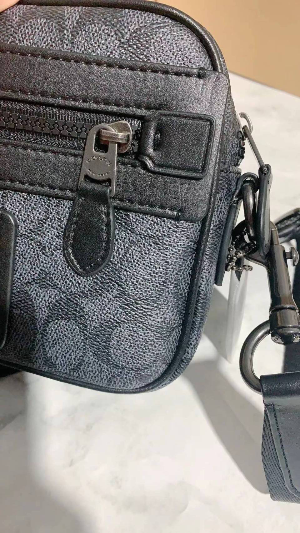 Coach Academy Crossbody In Signature Canvas