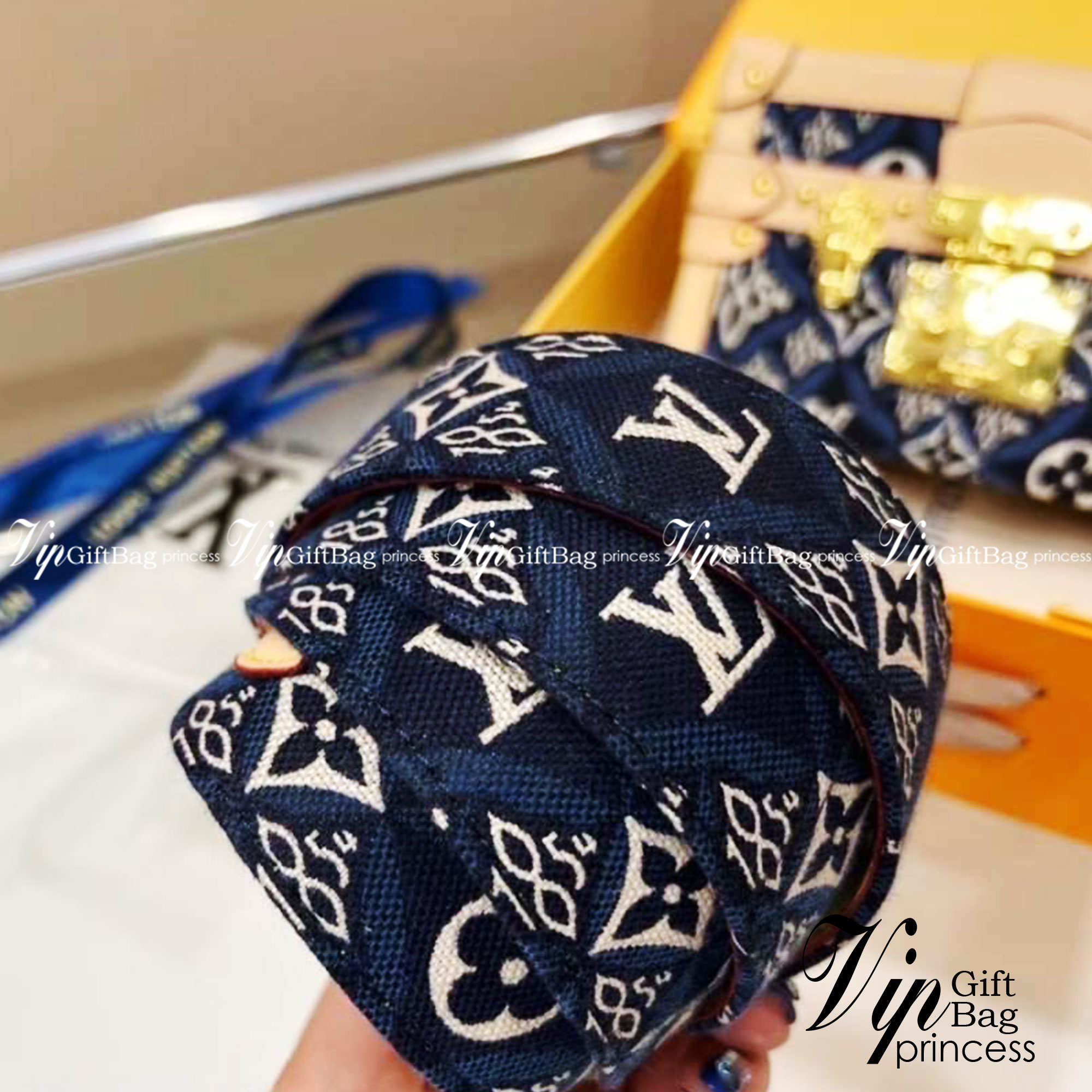 LV Jacquard Since 1854 Petite Malle / LV Since 1854 เกรดออริจินอล พร้อมส่งที่ไทย ภาพถ่ายจากงานขายจริง ใช้งานต่างประเทศได้