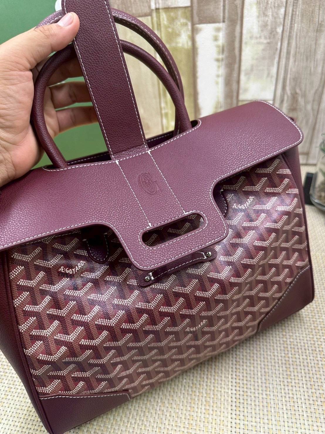 5 สี ORI หนังแท้ | Goyard Saigon Tote Bag กระเป๋าสะพายทรงโท้ท พร้อมหูจับใช้งานง่าย ภายในโล่งกว้าง หรูหราลงตัว
