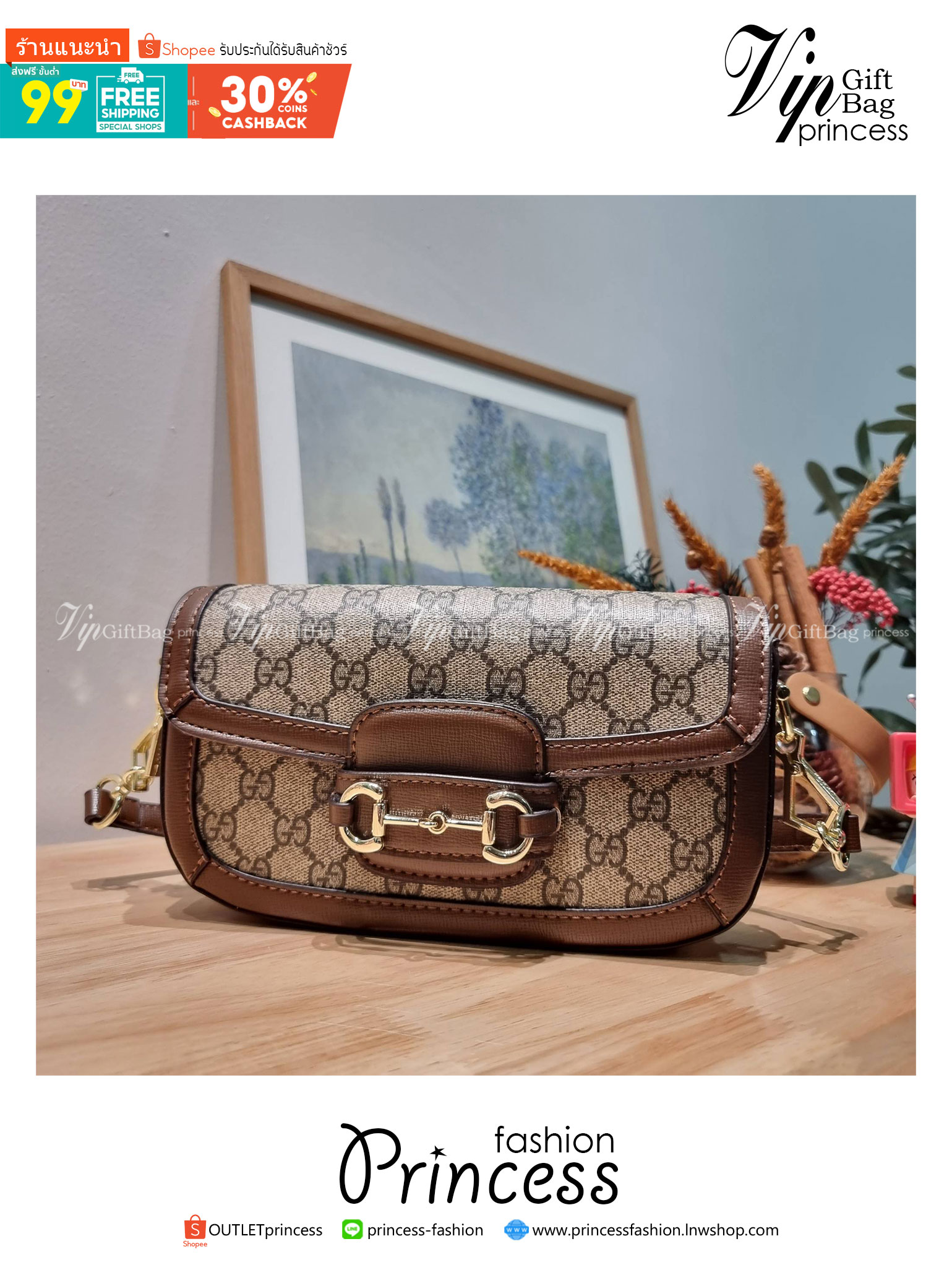 GUCCI Horsebit 1955 shoulder bag / GC STRAP MINI SHOULDER BAG กระเป๋าสะพายไหล่/สะพายข้าง ทรงคลาสสิค ไซส์ใหม่ ตอบโจทย์คนที่ไม่ชอบความใหญ่โต น้องจัดให้ไปเลย!!