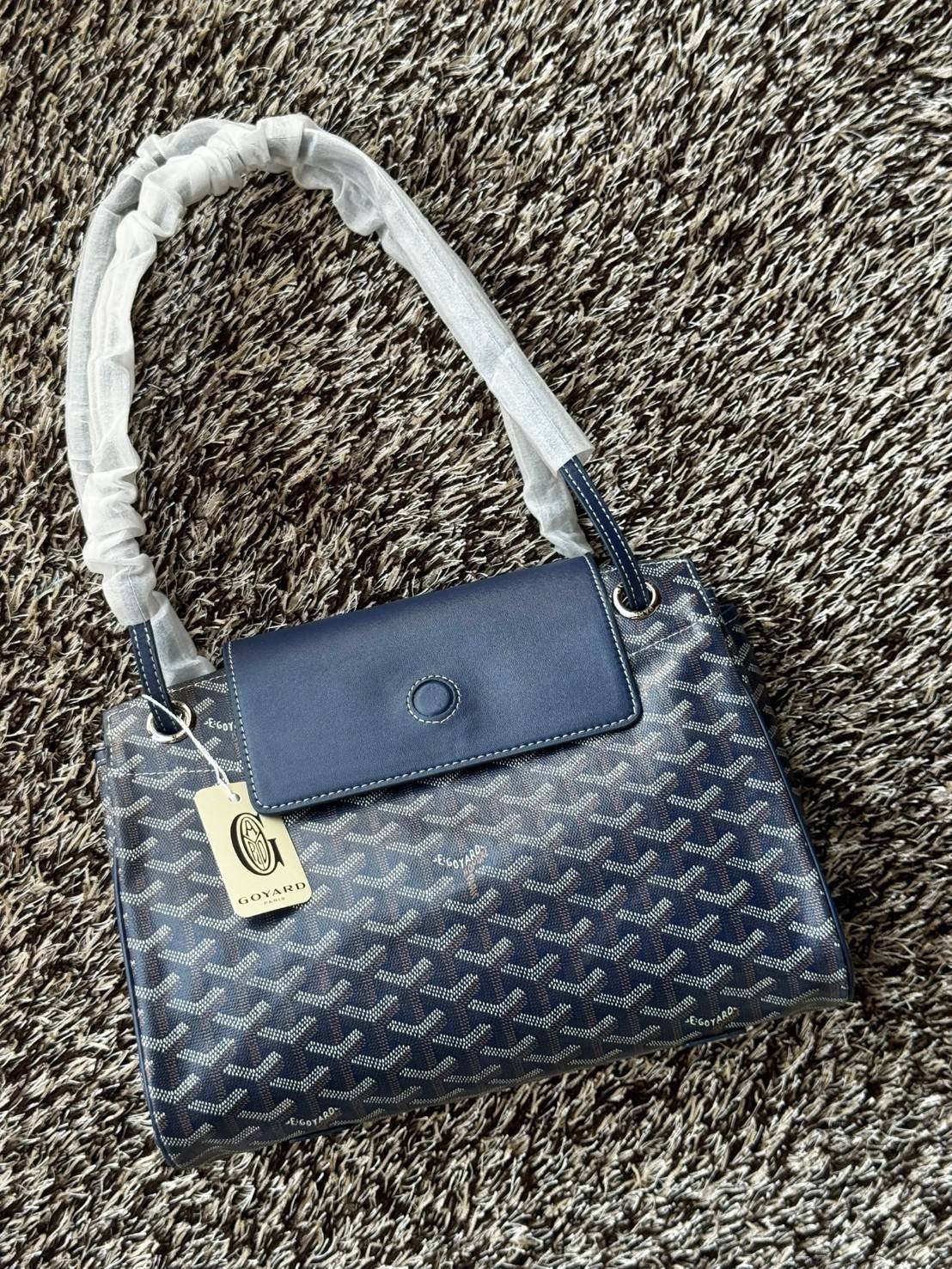 พร้อมส่ง 8 สี GOYARD Rouette Souple Bag 30cm กระเป๋าสะพายแบรนด์หรูสัญชาติฝรั่งเศส 🧡 เกรดออริจินอล 1:1 สลับแท้ ใช้งานต่างประเทศได้