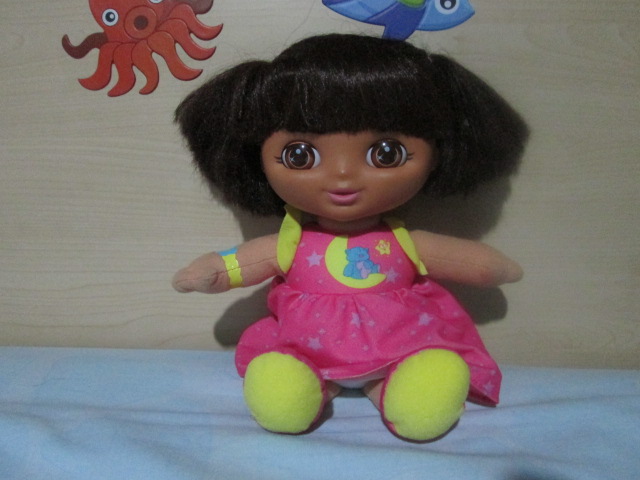 Fisher-Price Dora The Explorer Sweet Dreams Dora ของเล่นมือสอง