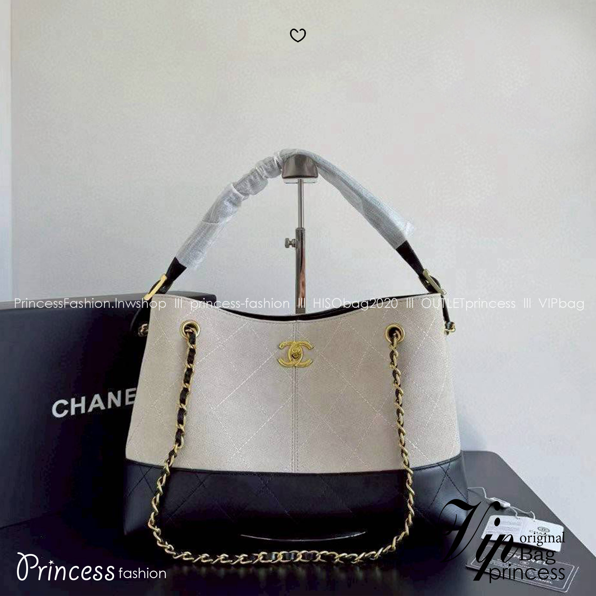 Chanel Shopping Bag 25A Suede Bag กระเป๋าช้อปปิ้งทรงโท้ท มีทั้งแบบงานหนังเต็มใบ/ทูโทน/และงานหนังกลับ สวยหรูหรา คอลใหม่