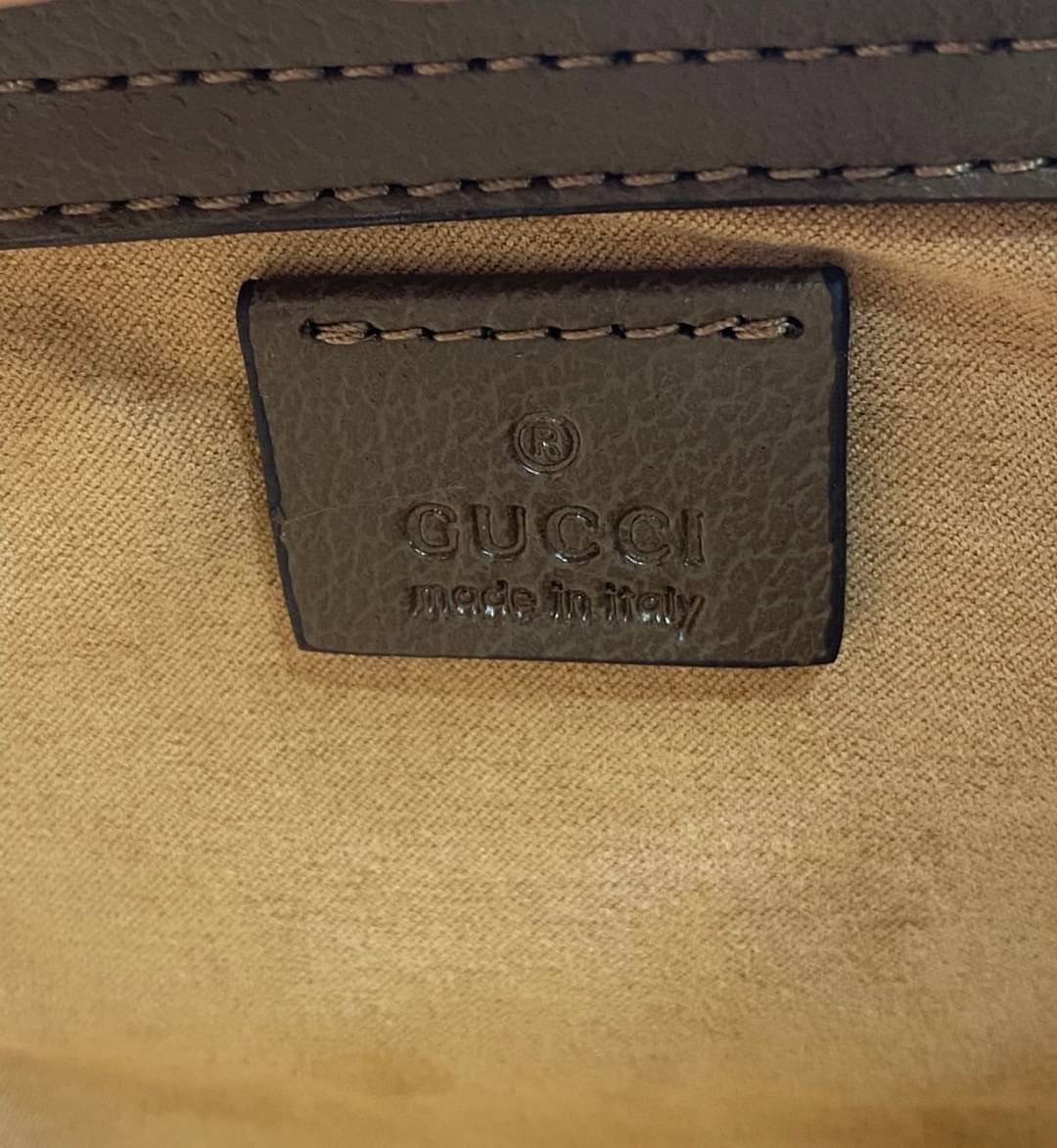 หนังแท้ Gucci Diana jumbo GG tote bag Mini พร้อมส่งที่ไทย Brown Camel and ebony jumbo GG canvas ภาพสินค้าถ่ายจากงานขายจริง ใช้งานต่างประเทศได้ค่ะ