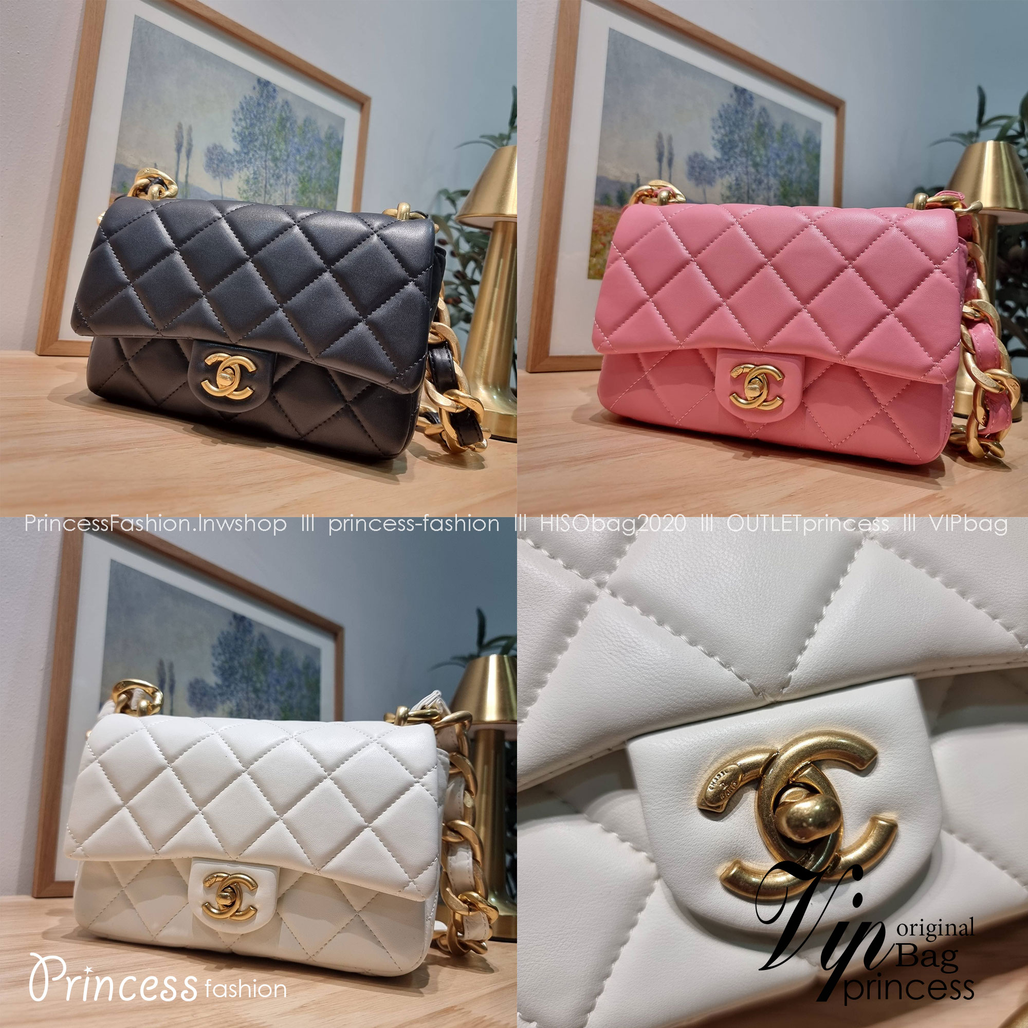 Chanel chunky chain bag สวยฟาดย้อนยุคความหรู ในราคาที่จับต้องได้ กับกระเป๋าสะพายไหล่ ไซส์กำลังสวย โดดเด่นด้วยสายสะพายโซ่สลับหนังเส้นใหญ่ ทนทาน ดูแพง