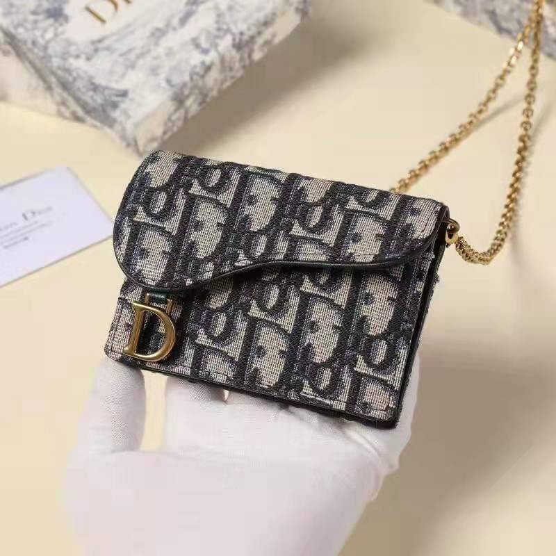 ORI Dior Saddle Nano Pouch / Dior Oblique Jacquard พร้อมส่งที่ไทย ภาพสินค้าถ่ายจากงานขายจริง ใช้งานต่างประเทศได้