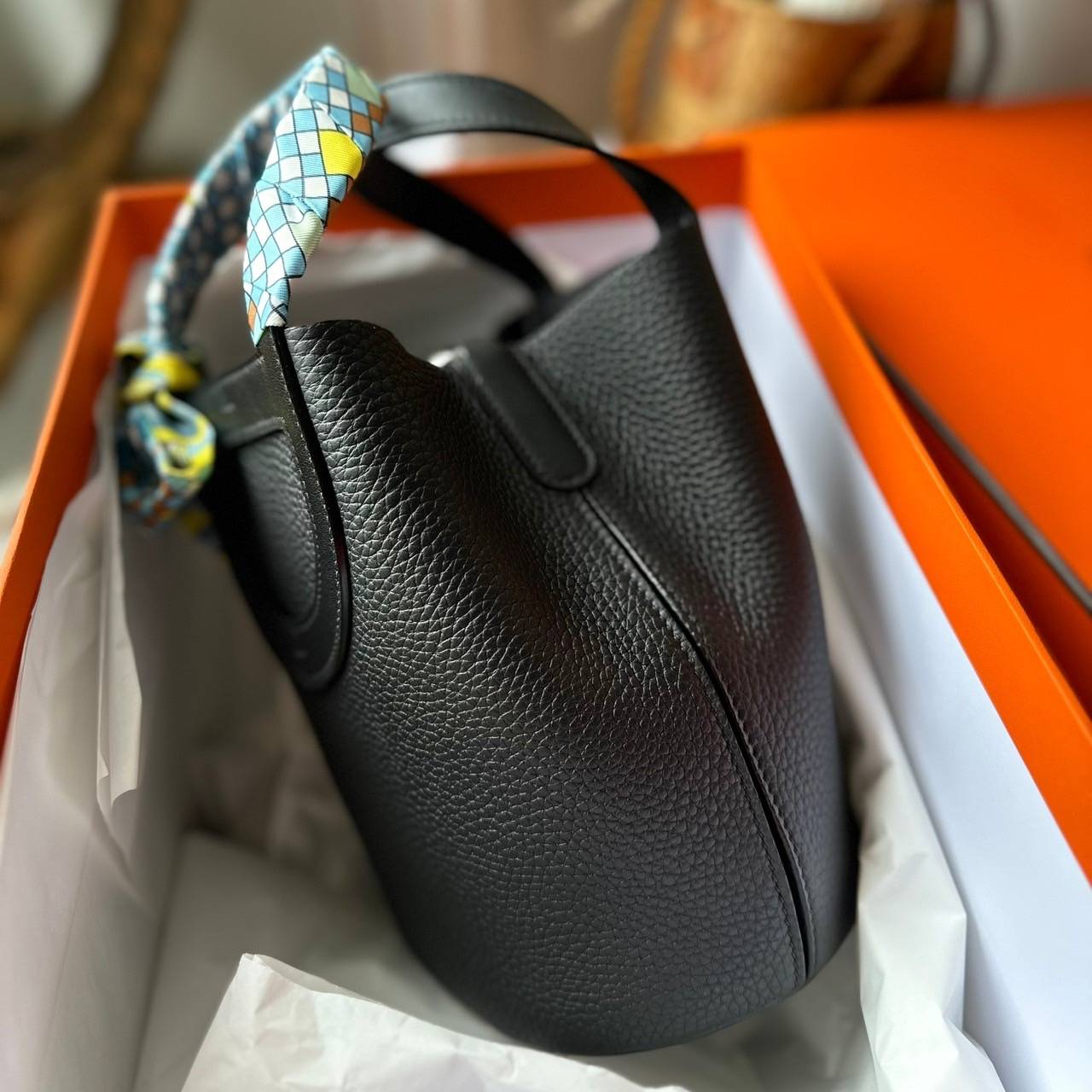 TOP VIP | HERMES IN THE LOOP IN TOGO LEATHER in full handmade special order กระเป๋าแอเมสเกรดเทียบแท้ หนังแท้ เกรดดารา ทำมือปราณีต เกรดงานดีสุด