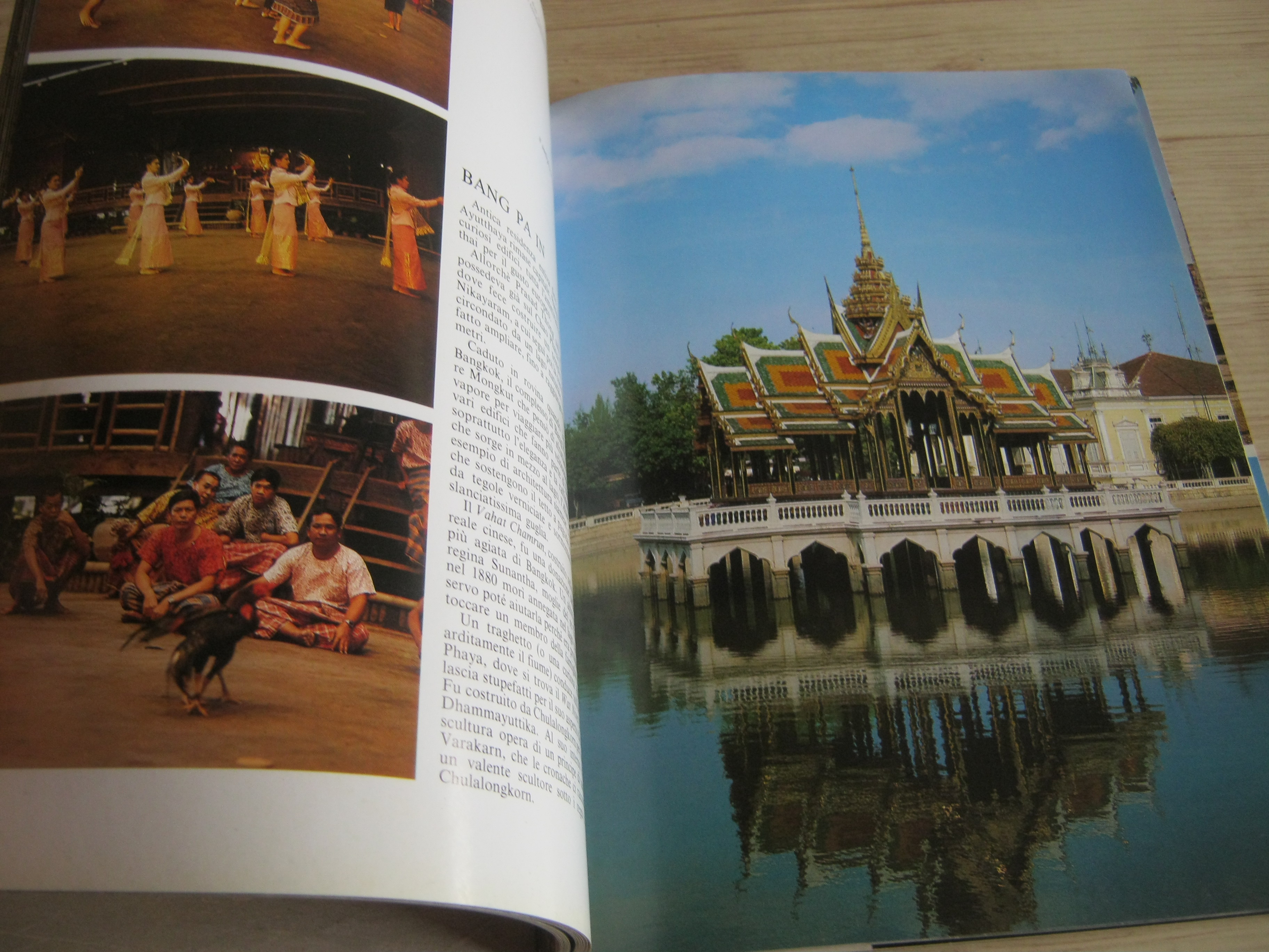 BANGKOK AYUTTHAYA PATTAYA EDIZIONE ITALIANA By Giovanna Magi (ภาพสี่สีทั้งเล่ม)