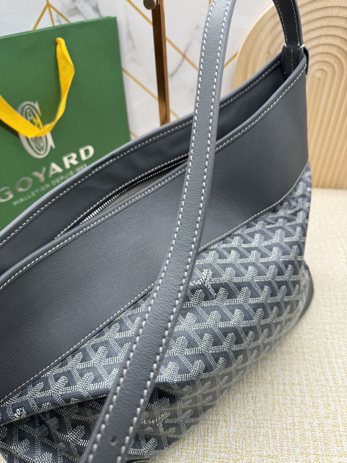 พร้อมส่ง 5 สี Goyard Grenadine Hobo Top Zipper Closure / Goyard Hobo Bag กระเป๋าสะพายทรงโฮโบใบใหญ่ 🧡 เกรดท็อปออริจินอล 1:1 สลับแท้ ใช้งานต่างประเทศได้