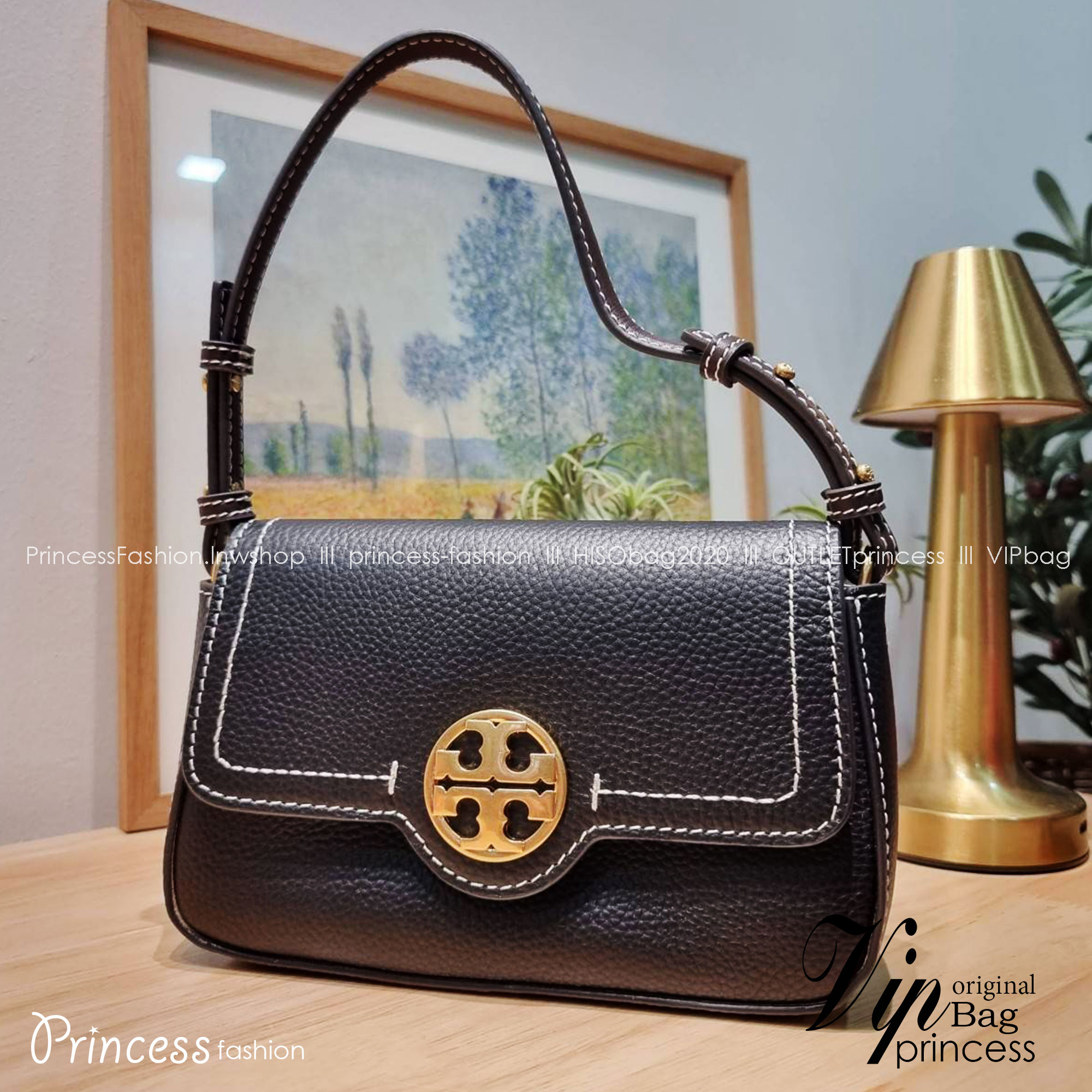 MINI พร้อมส่ง 2 สี TORY BURCH FELIX MINI CROSSBODY BAG กระเป๋าสะพาย เกรดท็อปออริ เกรดดีสุด สลับแท้ 1:1