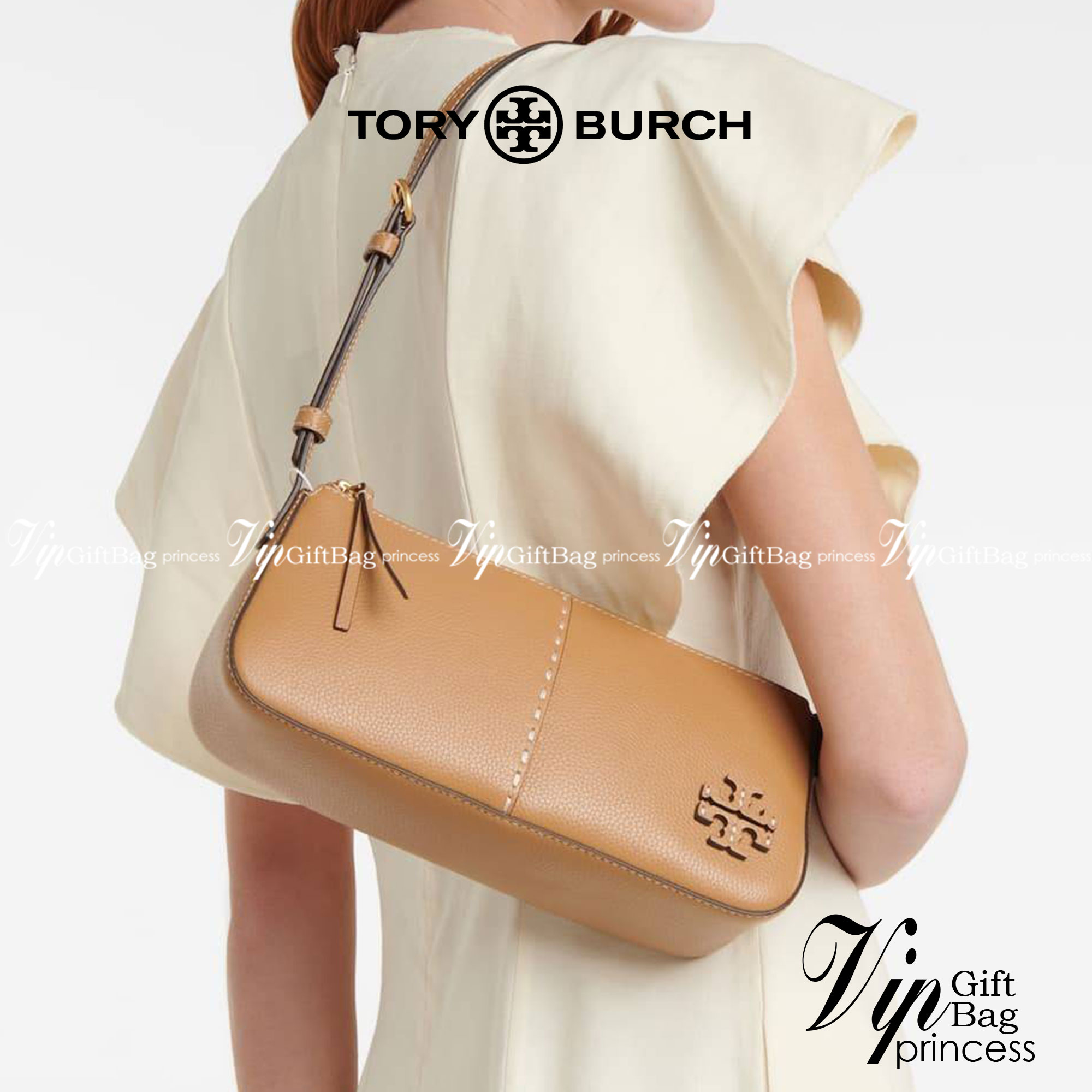 TORY BURCH MCGRAW WEDGE กระเป๋าสะพายไหล่ ทรงสวยไม่ซ้ำ ไม่เกร่อ!! สะดวกใช้งาน ดีไซน์เรียบแต่แฝงความหรู และคลาสสิคในตัว วัสดุหนังลูกวัว สัมผัสดี สวยคม เปิด-ปิดด้วยซิป ภายในเป็นช่องโล่ง มีช่องย่อยเก็บบัตร มาพร้อมสายสะพายในตัว ปรับได้อีกเล็กน้อย ไอเท็มนี้เหมา