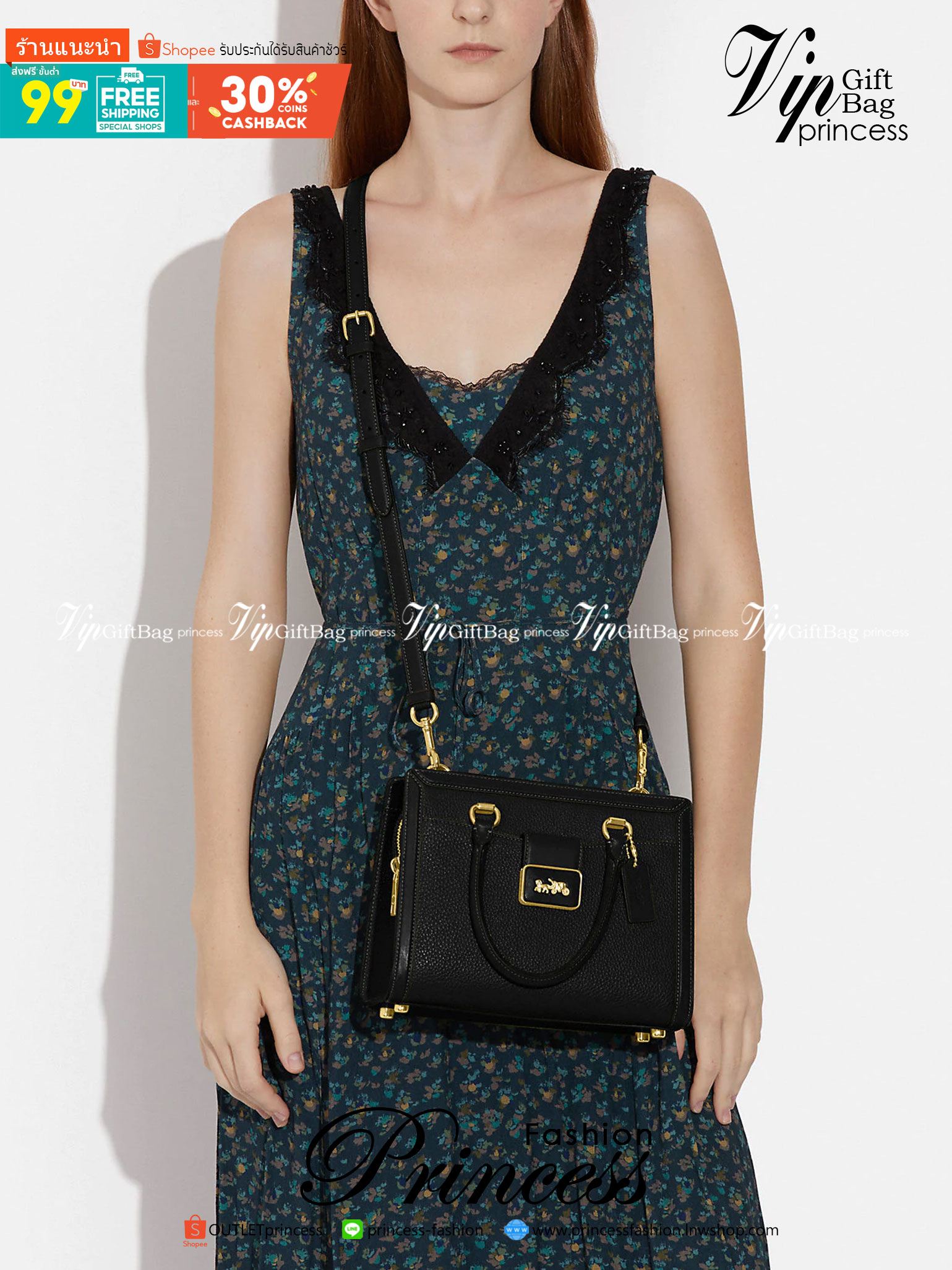 COACH GRACE CARRYALL BAG((cc141)) สวย หรู มาเลยจ้าา พร้อมส่ง! กระเป๋าหิ้ว//สะพายแบบครอสบอดี้ร์ หนังแท้ ทรงสวยหรู อัพลุคให้คุณผู้หญิงดูดีได้เลยทีเดียวค่ะ ด้านหน้าออกแบบเป็นช่องกระดุมแม่เหล็กพร้อมป้ายโละหะแบรนด์เด่นหรูค่ะ เปิด-ปิดกระเป๋าด้วยซิป ภายในใส่กระเ