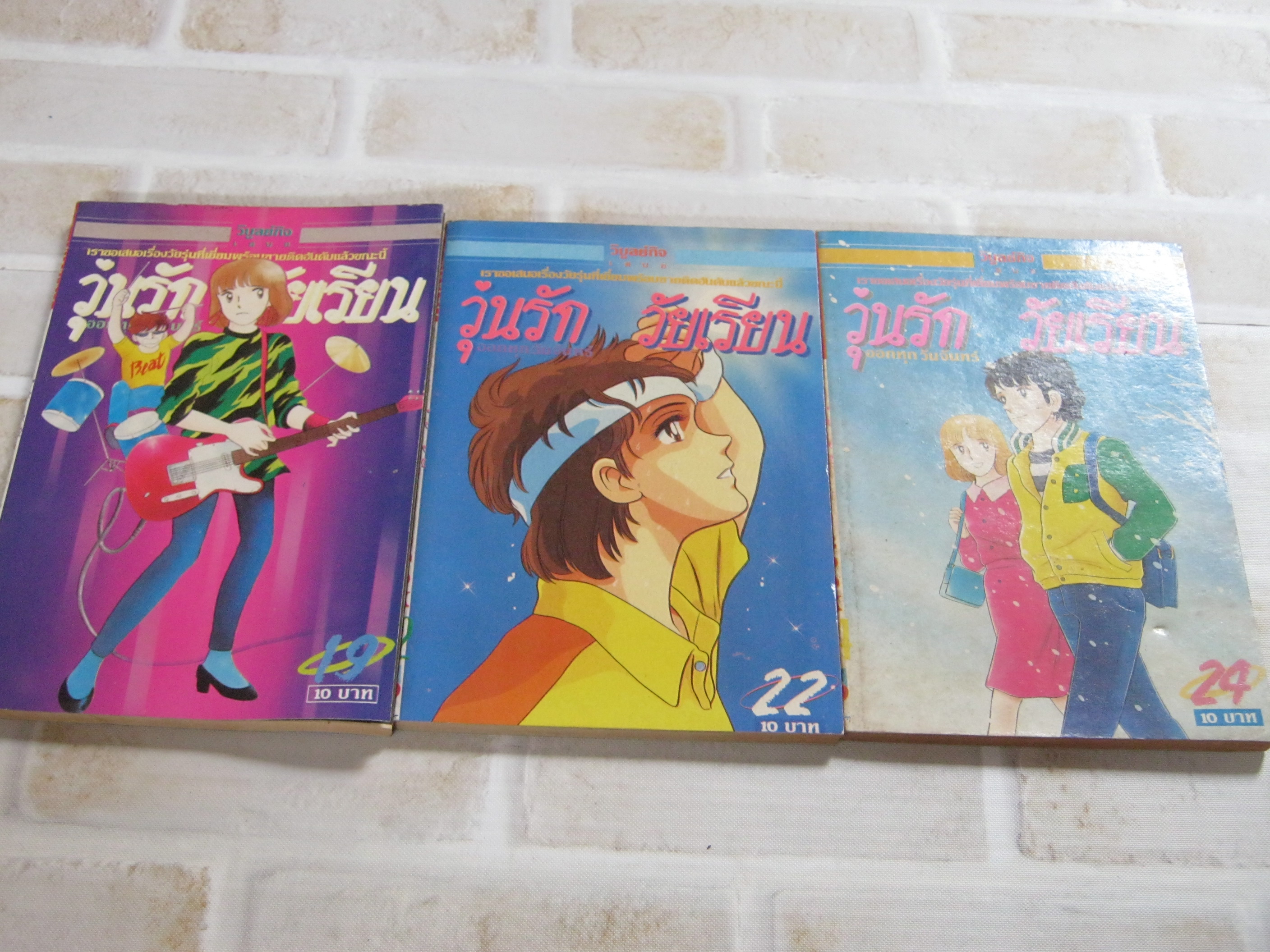 วุ่นรัก วัยเรียน ชุด เล่ม 19,22,24