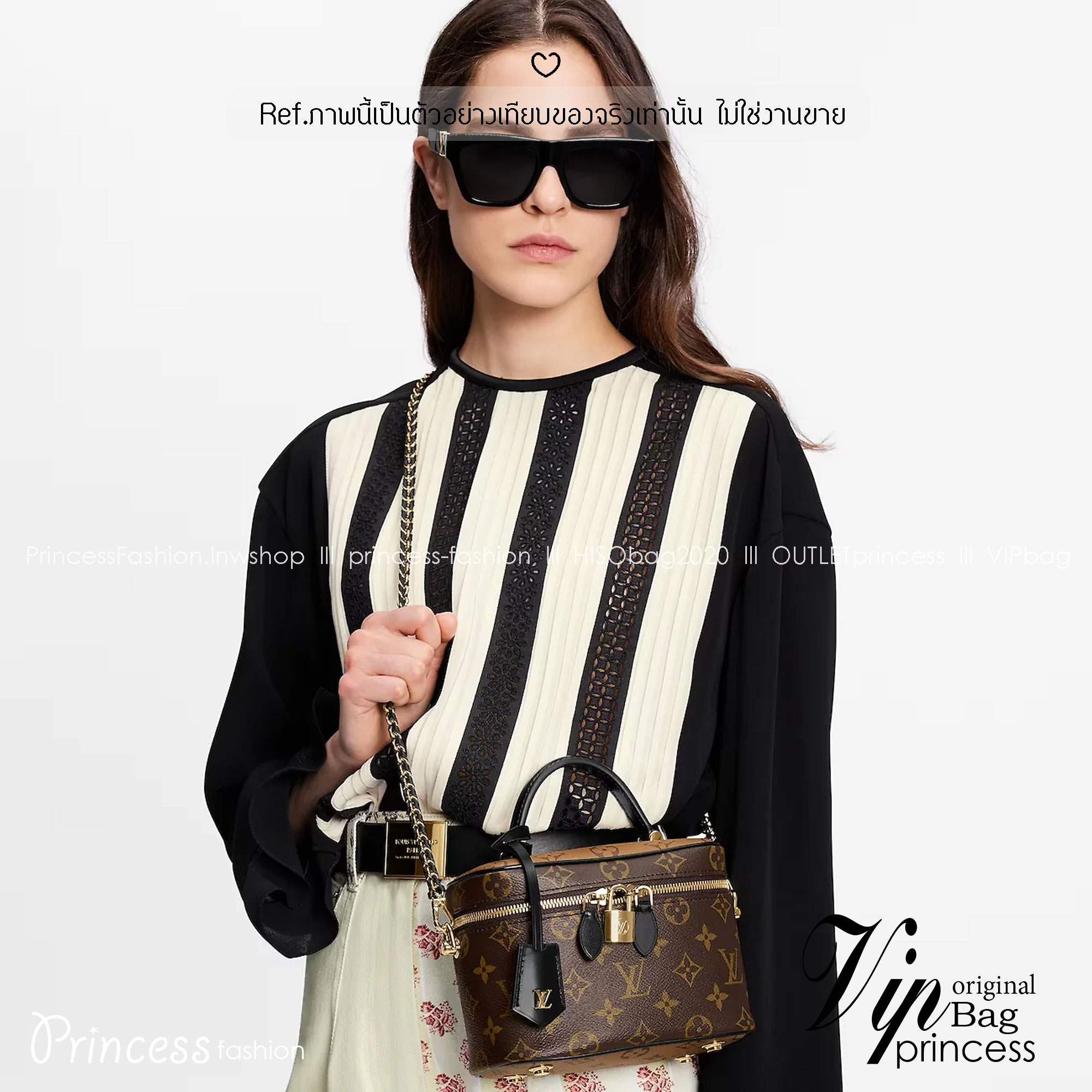 LV Vanity PM bag กระเป๋าถือ/สะพายทรงกล่องสวยคลาสสิก ใช้เป็น everyday bag สะพายได้ทุกวัน ดีไซน์สวยโดดเด่น และมาพร้อมกุญแจล็อค