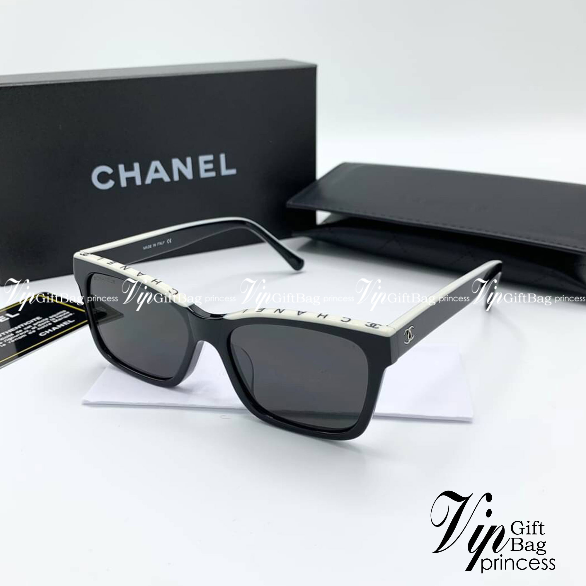CHANEL SUNGLASSES แว่นตากันแดดชาแนล เกรดออริจินอล 1:1 งานสวยสุด คุณภาพดี Hi-quality กันแดดเต็มประสิทธิภาพ UV protection ภาพถ่ายจากสินค้าจริง