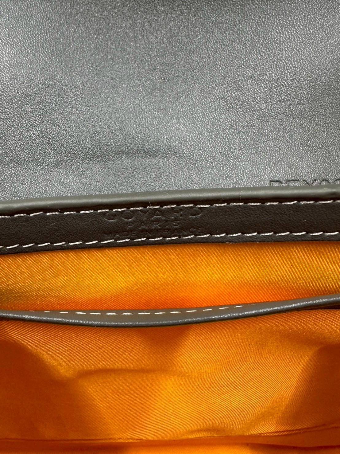 10 สี ORI หนังแท้ | GOYARD Saïgon Souple Mini Bag 20cm กระเป๋าถือ/สะพายดีไซน์หูจับไม้เป็นเอกลักษณ์ที่สวยหรูหราสง่างาม