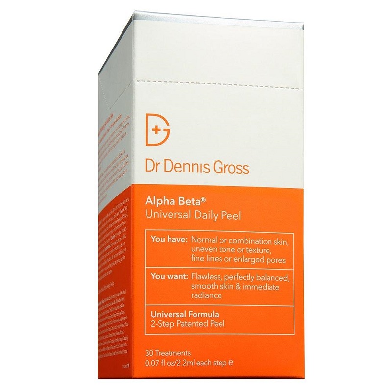 Dr. Dennis Gross Alpha Beta® Universal Daily Peel 30 Treatments สูตรดั้งเดิม (สำหรับผิวบอบบาง)